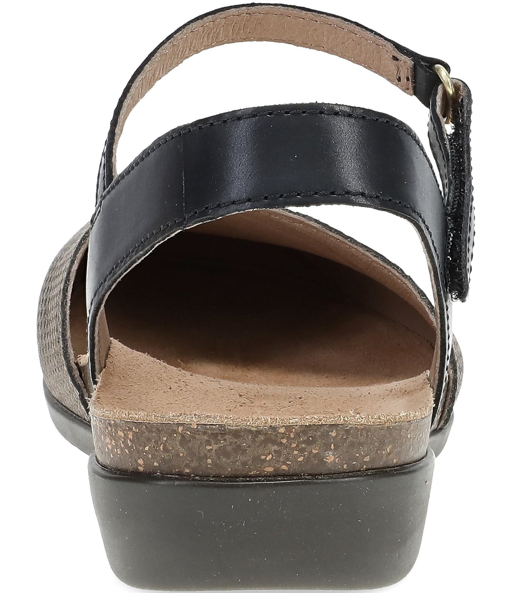 Dansko Rowan Leather Ankle Strap Mary Jane Clogs