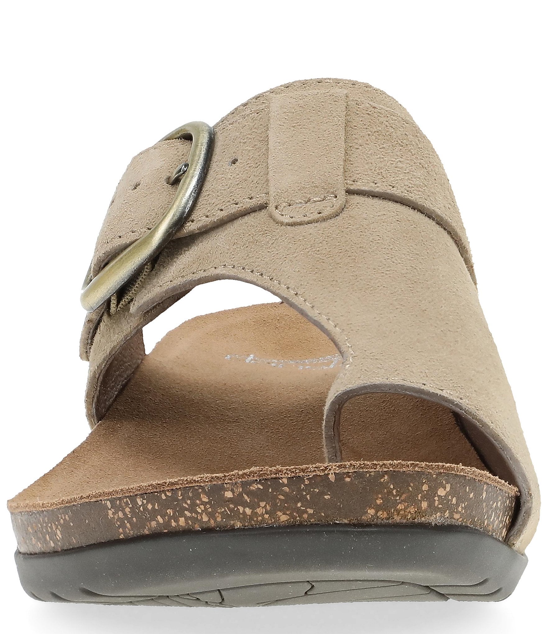 Dansko Rylee Suede Toe Loop Slide Sandals