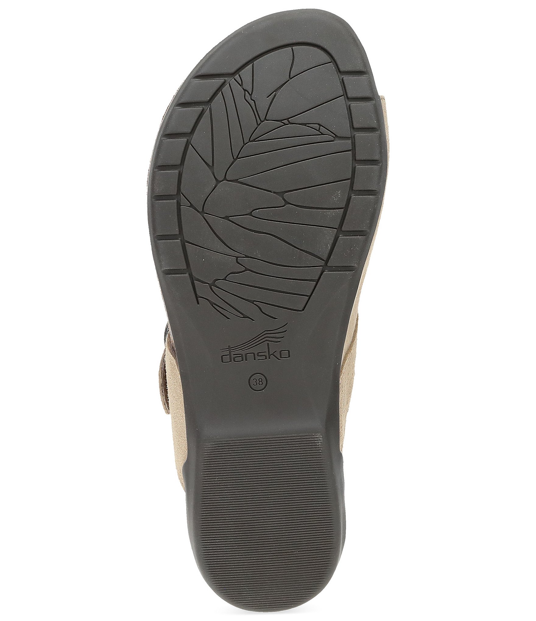 Dansko Rylee Suede Toe Loop Slide Sandals