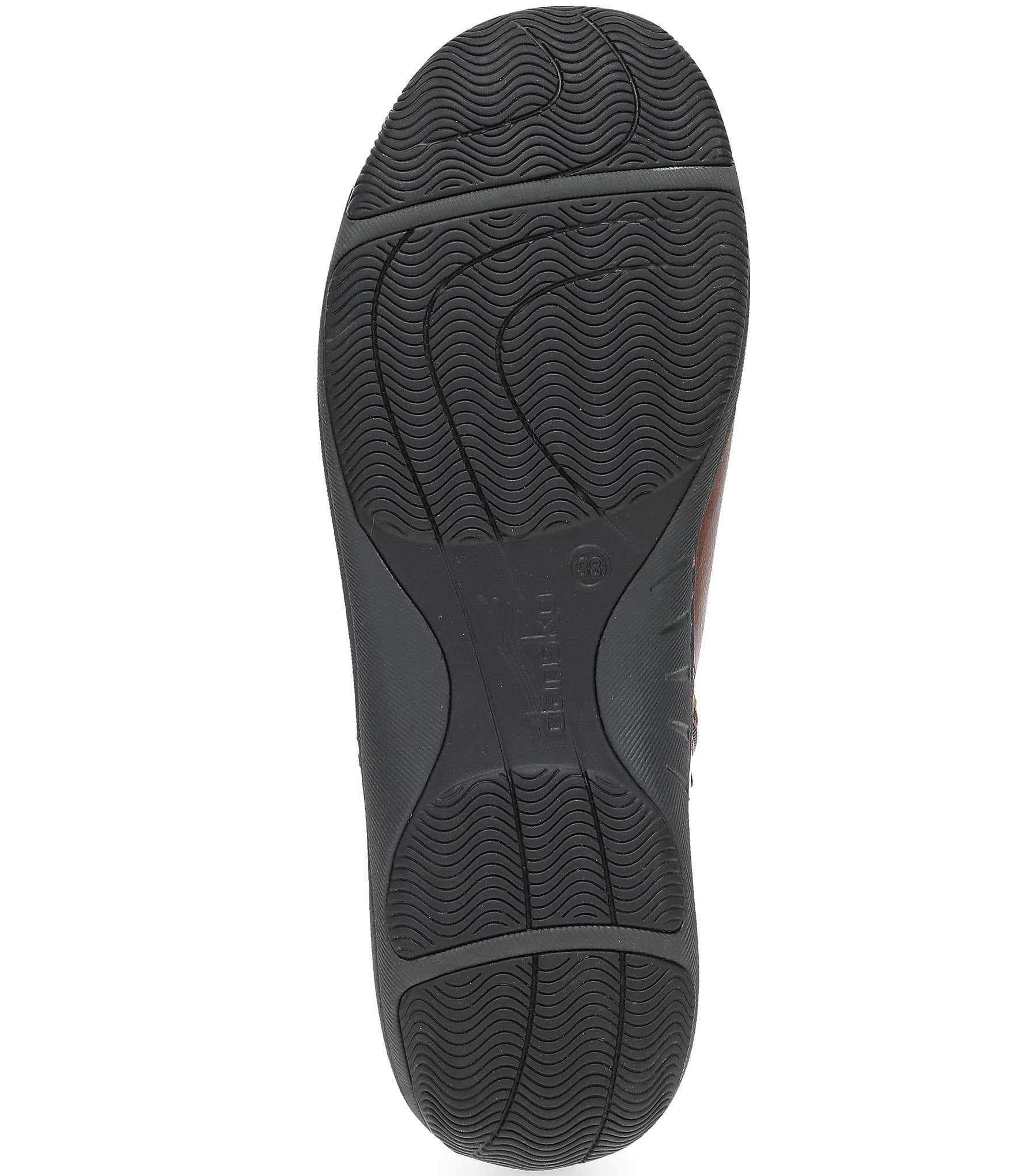 Dansko Sherry Leather Booties