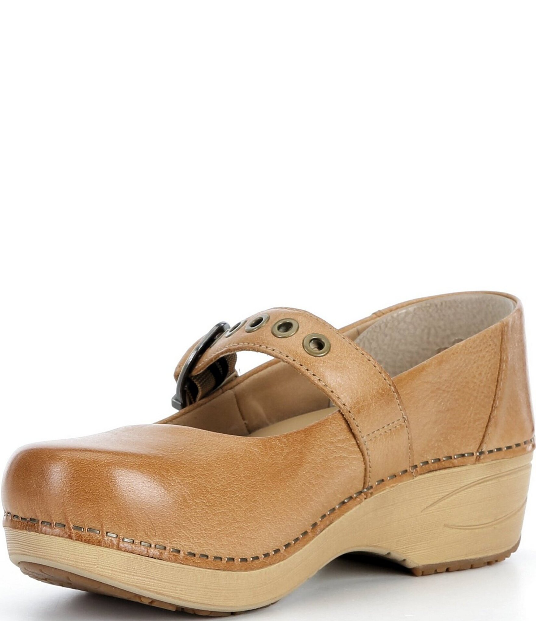 Dansko XP 2.0 Leather Mary Jane Clogs