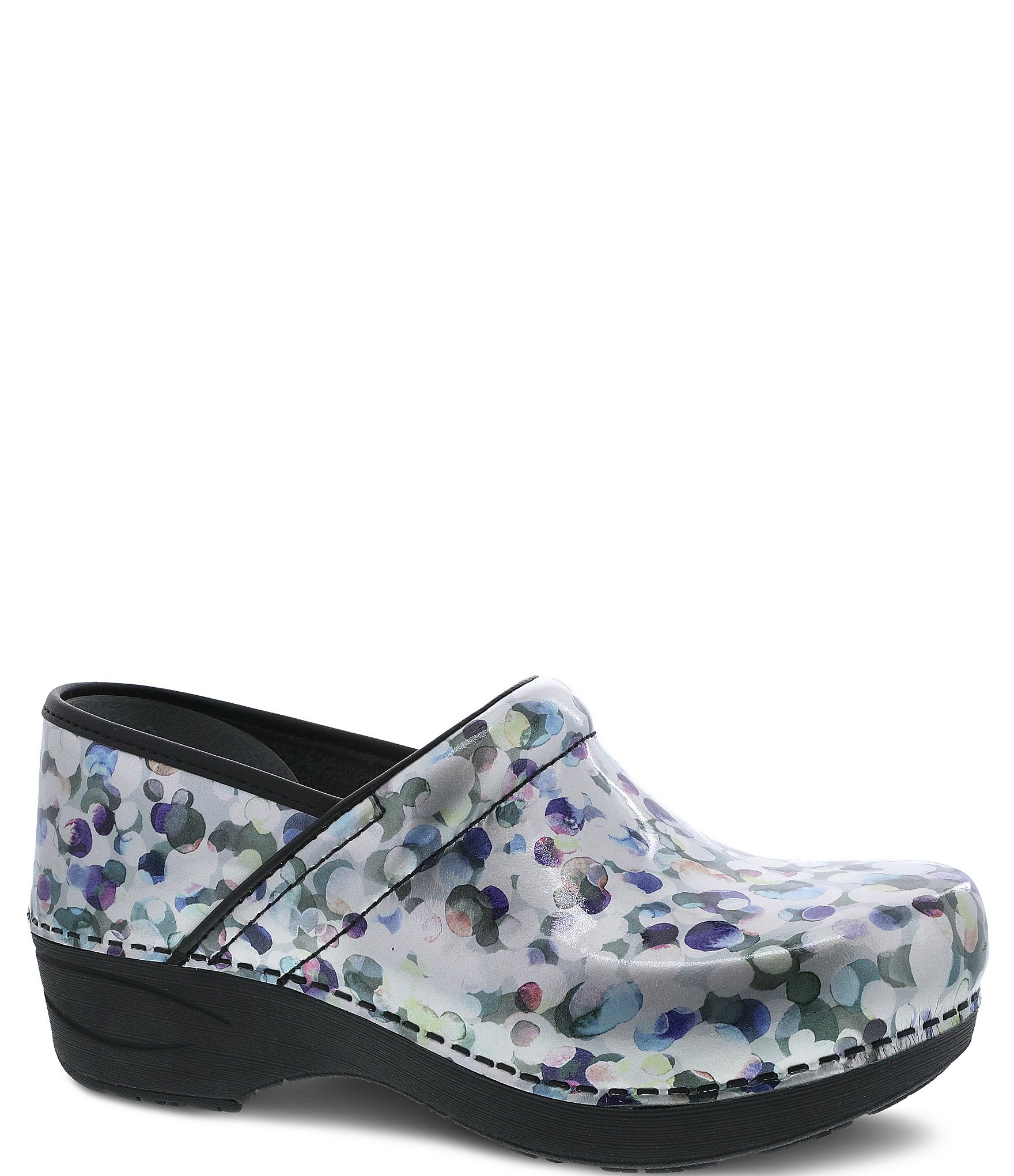 Dansko XP 2 0 Multi Dot Print Patent Leather Clogs Dillard S   00000001 Zi C3b9982c Ae8b 4140 888f C7597f85706a 