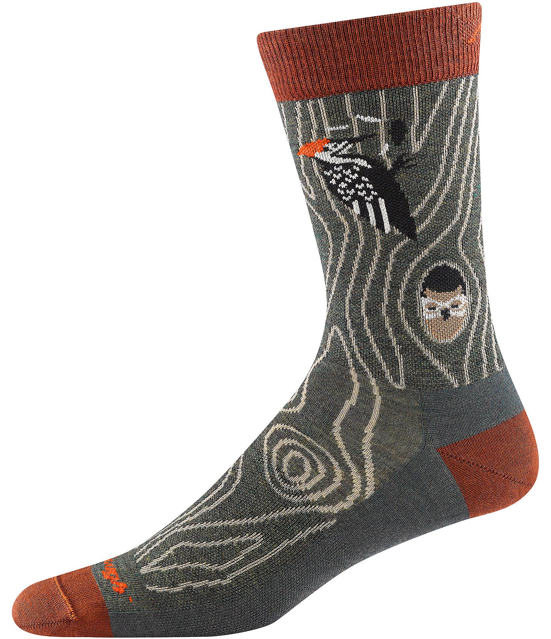 Darn Tough Woody Wool Blend Lifestyle Crew Socks