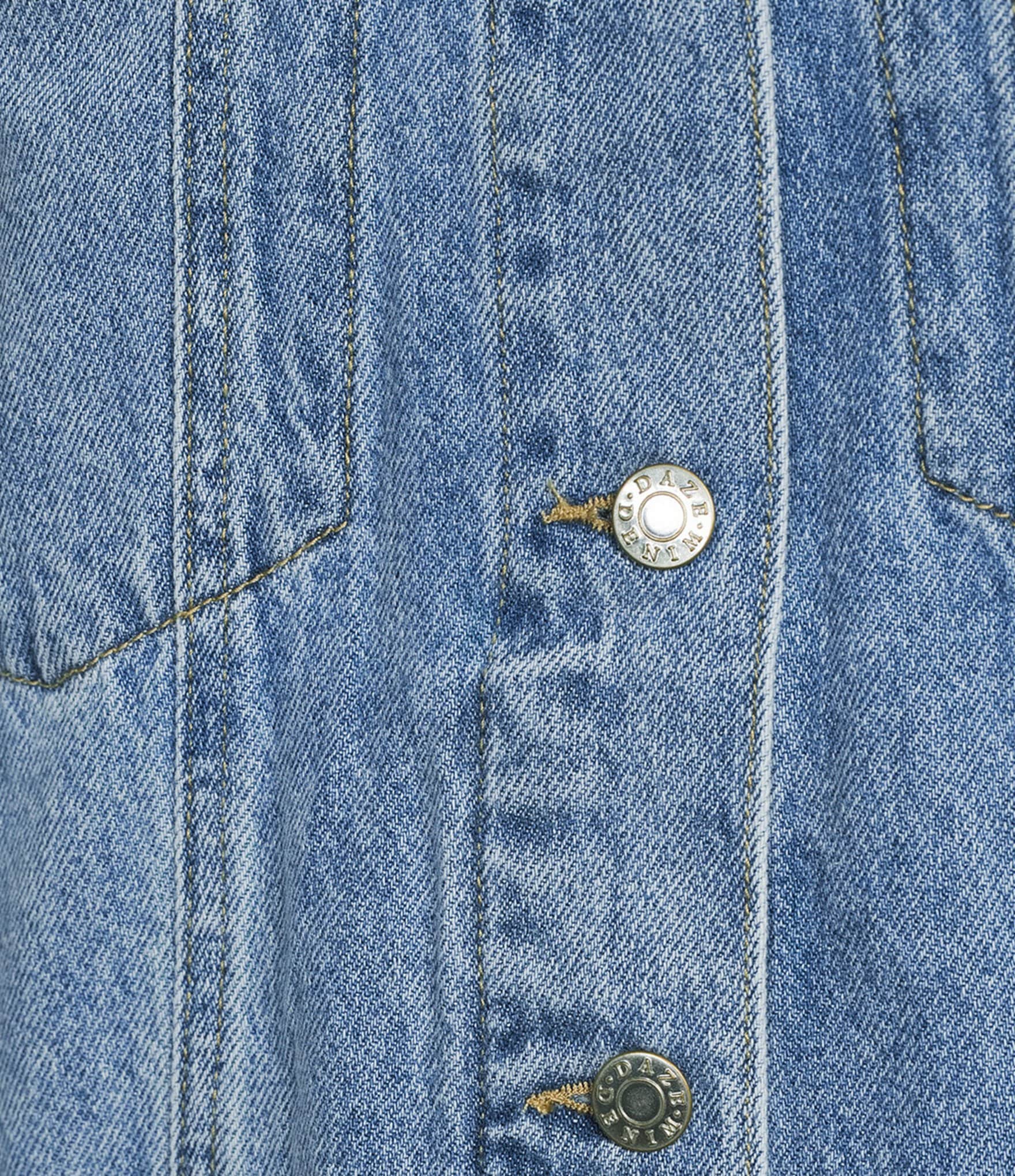 Daze Beau Boyfriend Oversized Denim Jacket