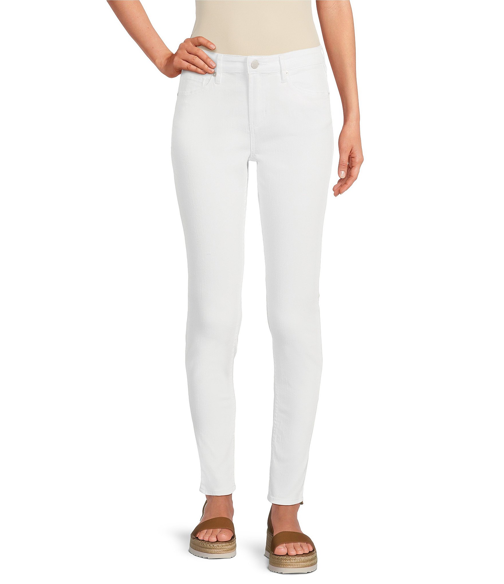 Dear John Gisele Twill Mid-Rise Skinny Jeans