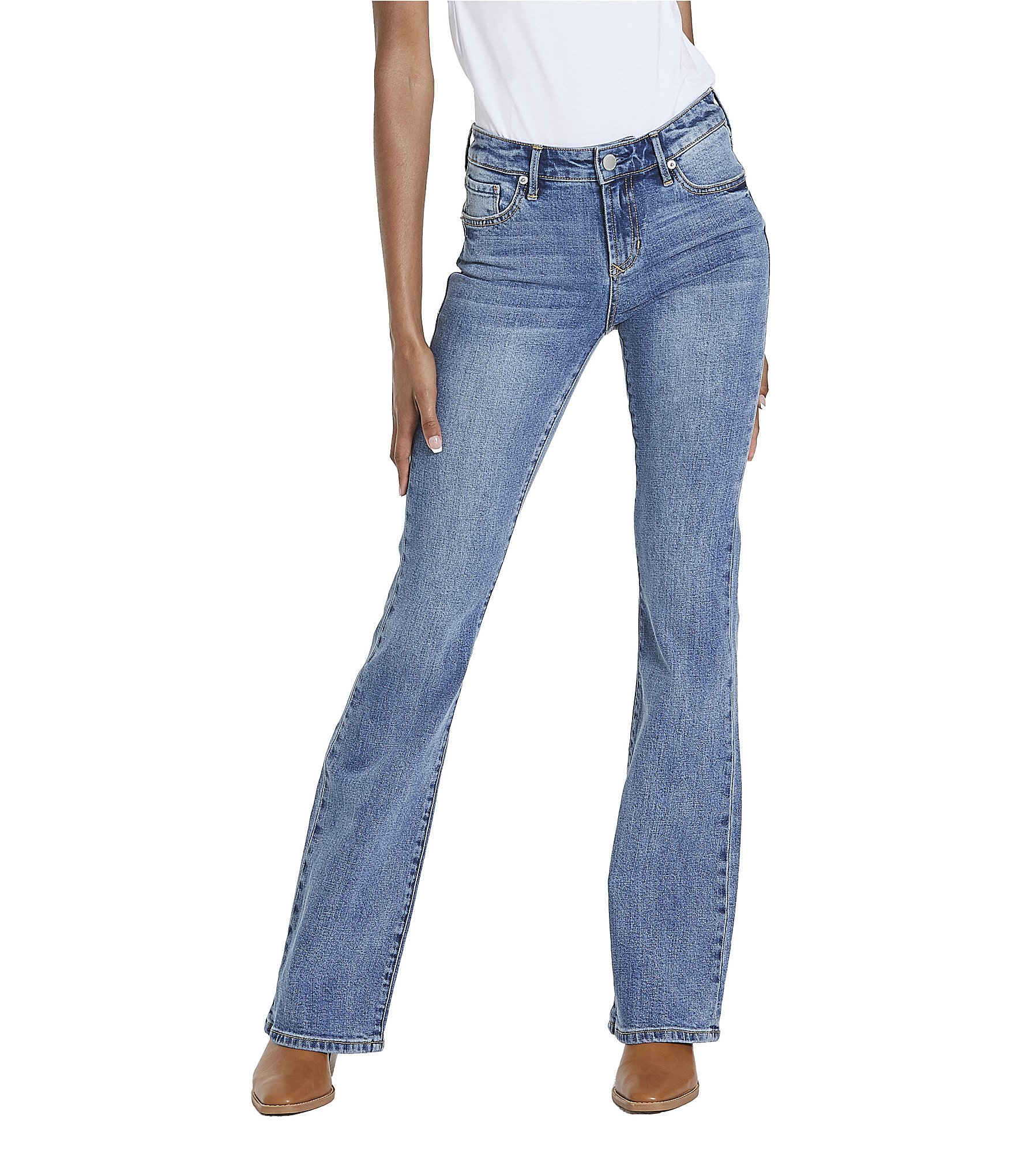 Dear John Jaxtyn High Rise Bootcut Jeans | Dillard's