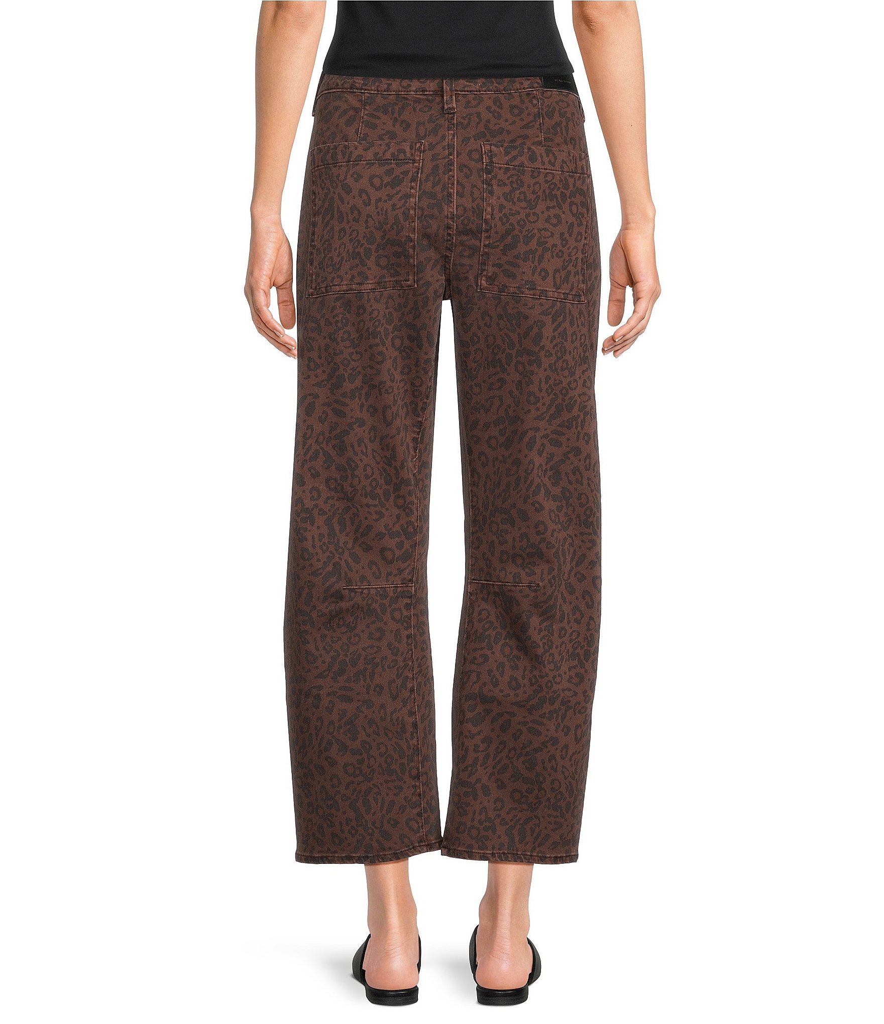 Dear John Twill Lasso Barrel Leg Crop Length Jeans