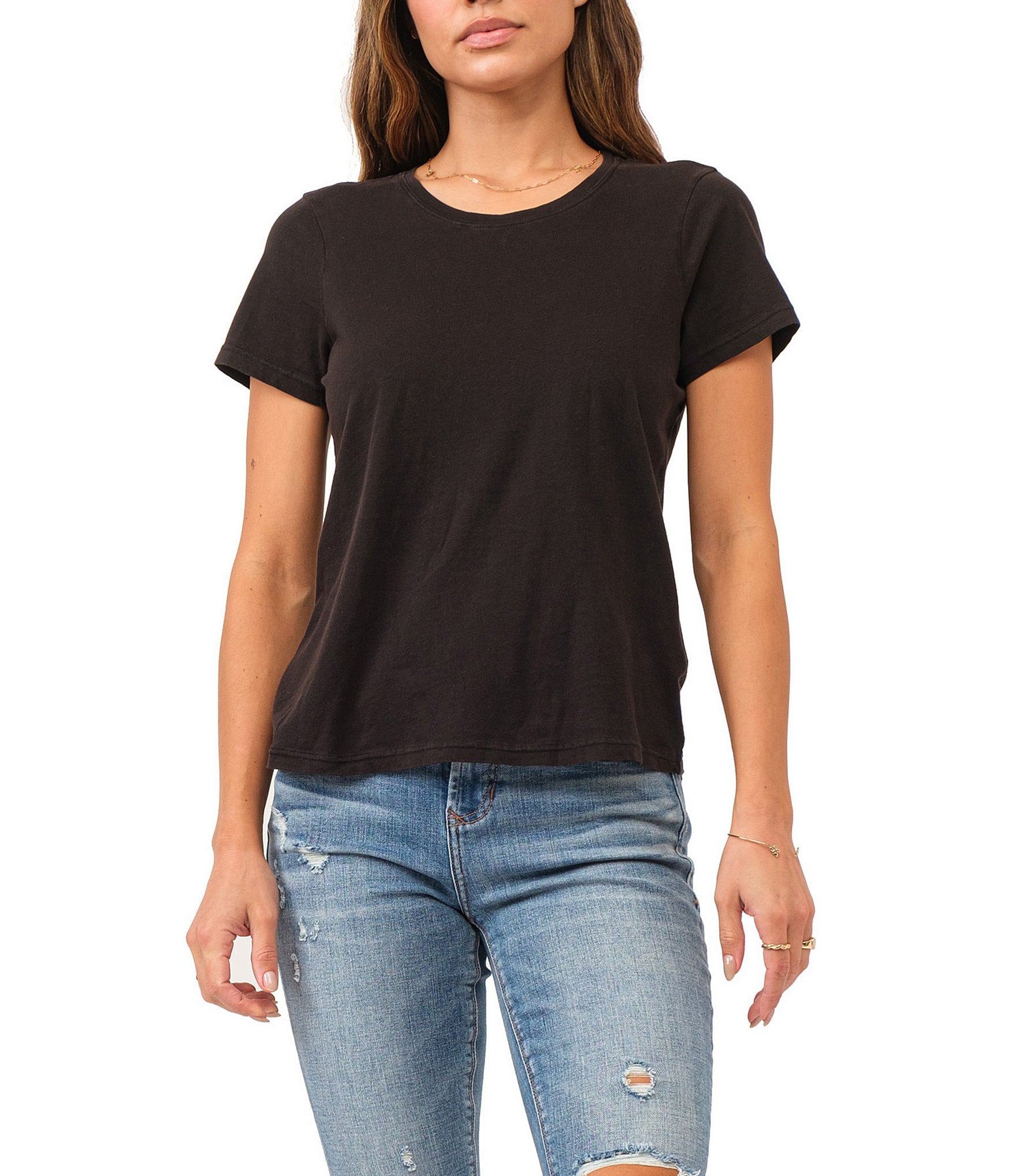NEEDLES｜SHORT-SLEEVED ROUND NECK T-SHIRTS (S/S Crew Nec Needles - Short Sleeve Crewneck T-shirt | HBX - Globally