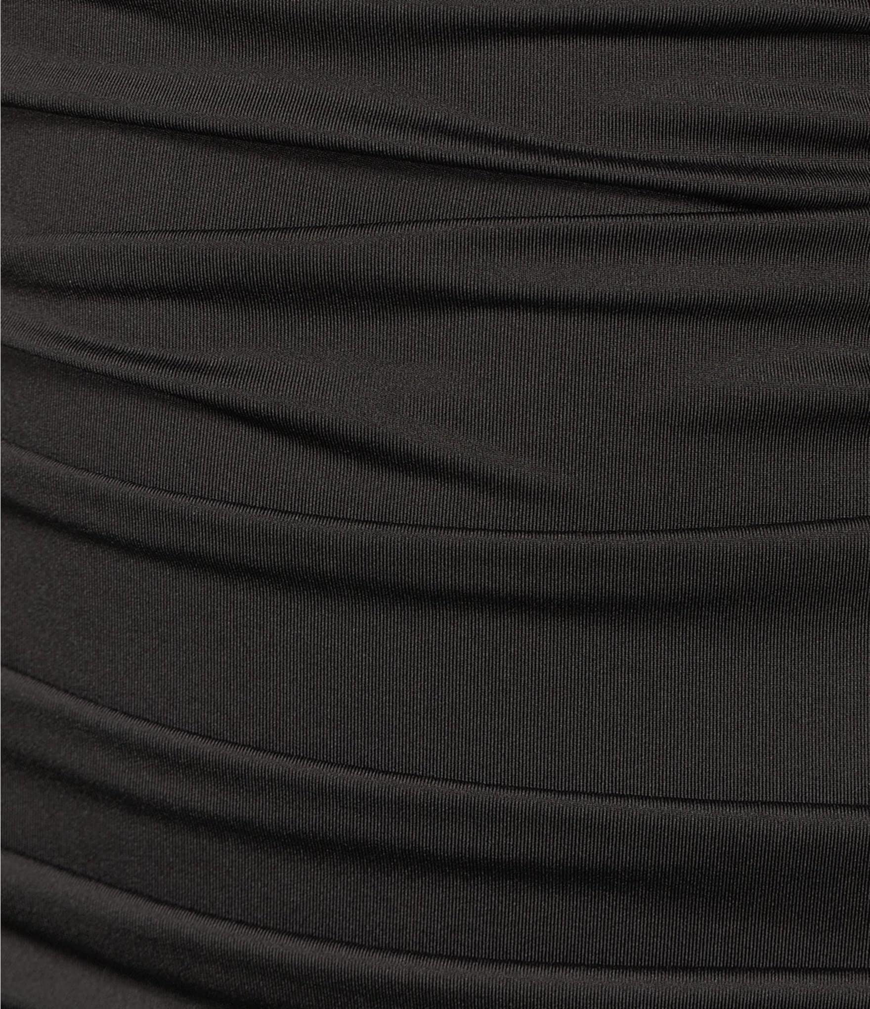 Dear Moon Off The Shoulder Ruched Midi Dress