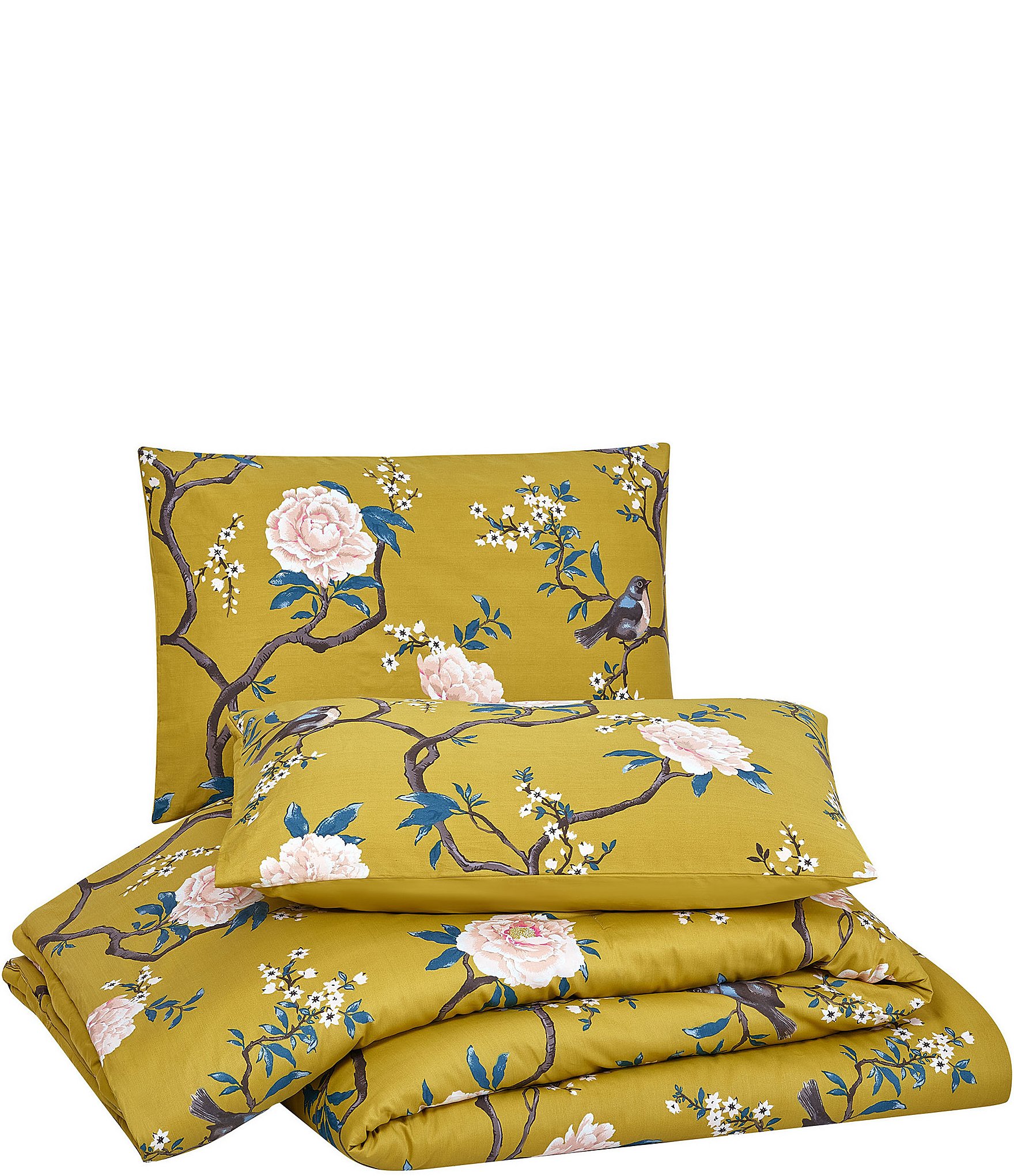 Dee Ocleppo Bird Chinoiserie Reversible Comforter Mini Set