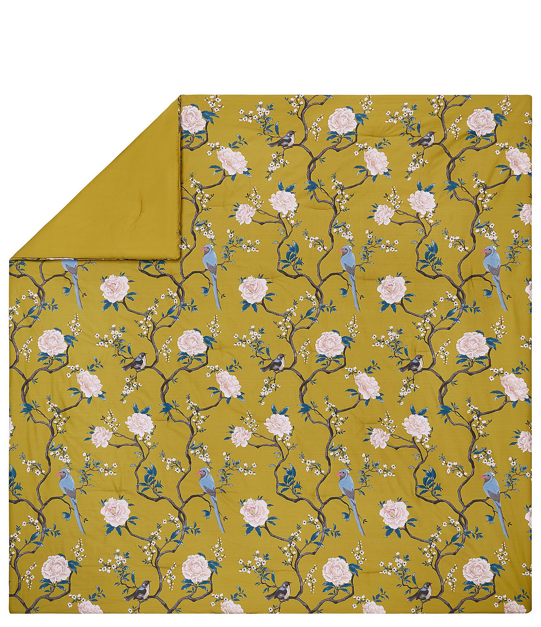 Dee Ocleppo Bird Chinoiserie Reversible Comforter Mini Set