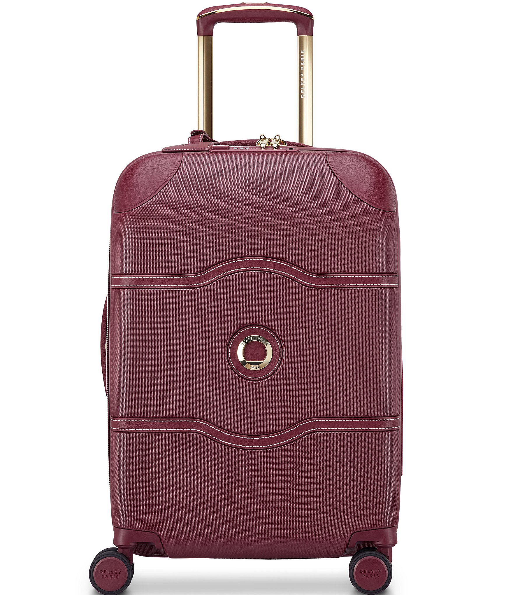 Delsey Paris Chatelet Air 2.0 Large 21#double; Upright Carry-On Spinner Suitcase