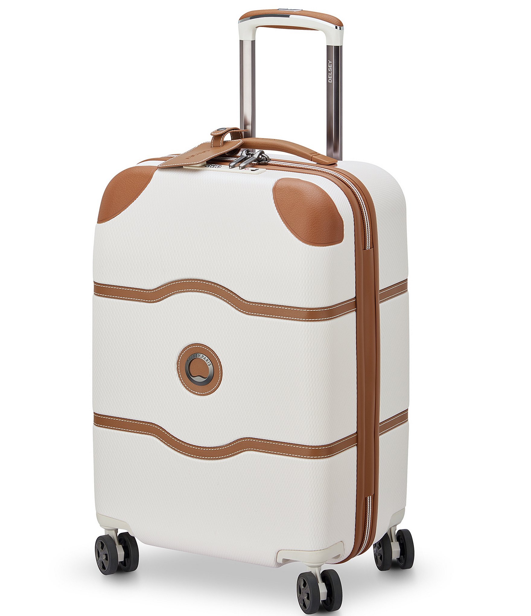 Delsey Paris Chatelet Air 2.0 Large 21#double; Upright Carry-On Spinner Suitcase