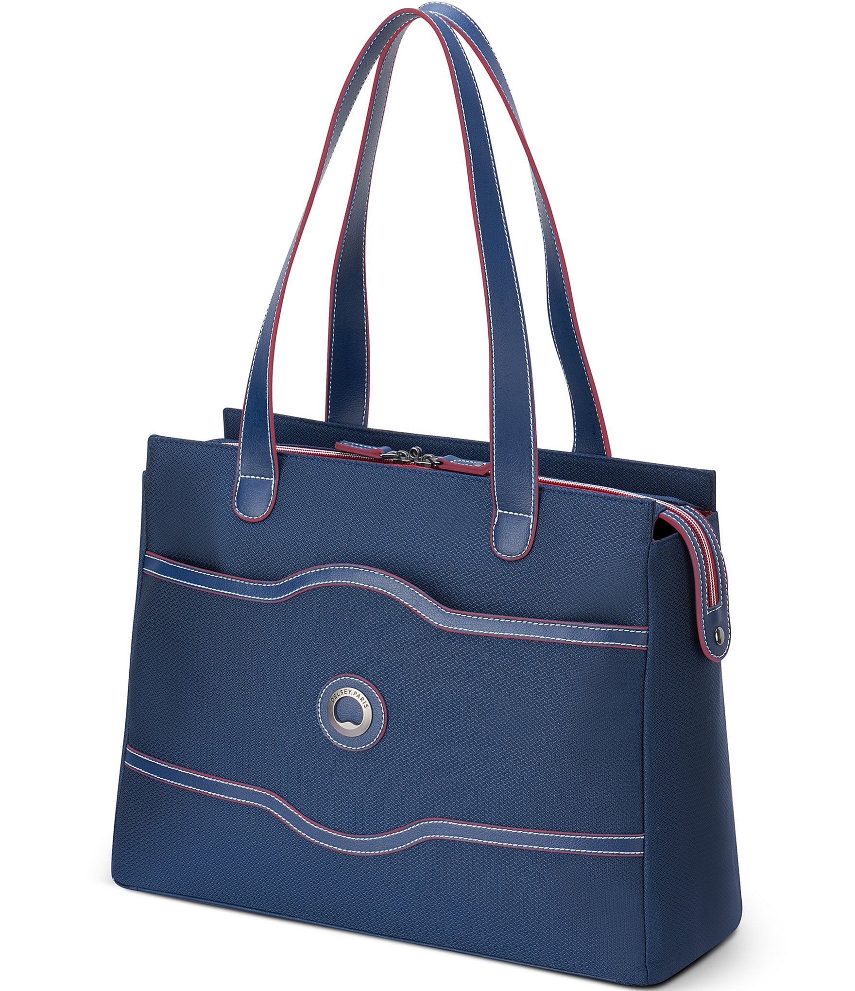 Delsey Paris Chatelet Air 2.0 Navy Blue Shoulder Bag