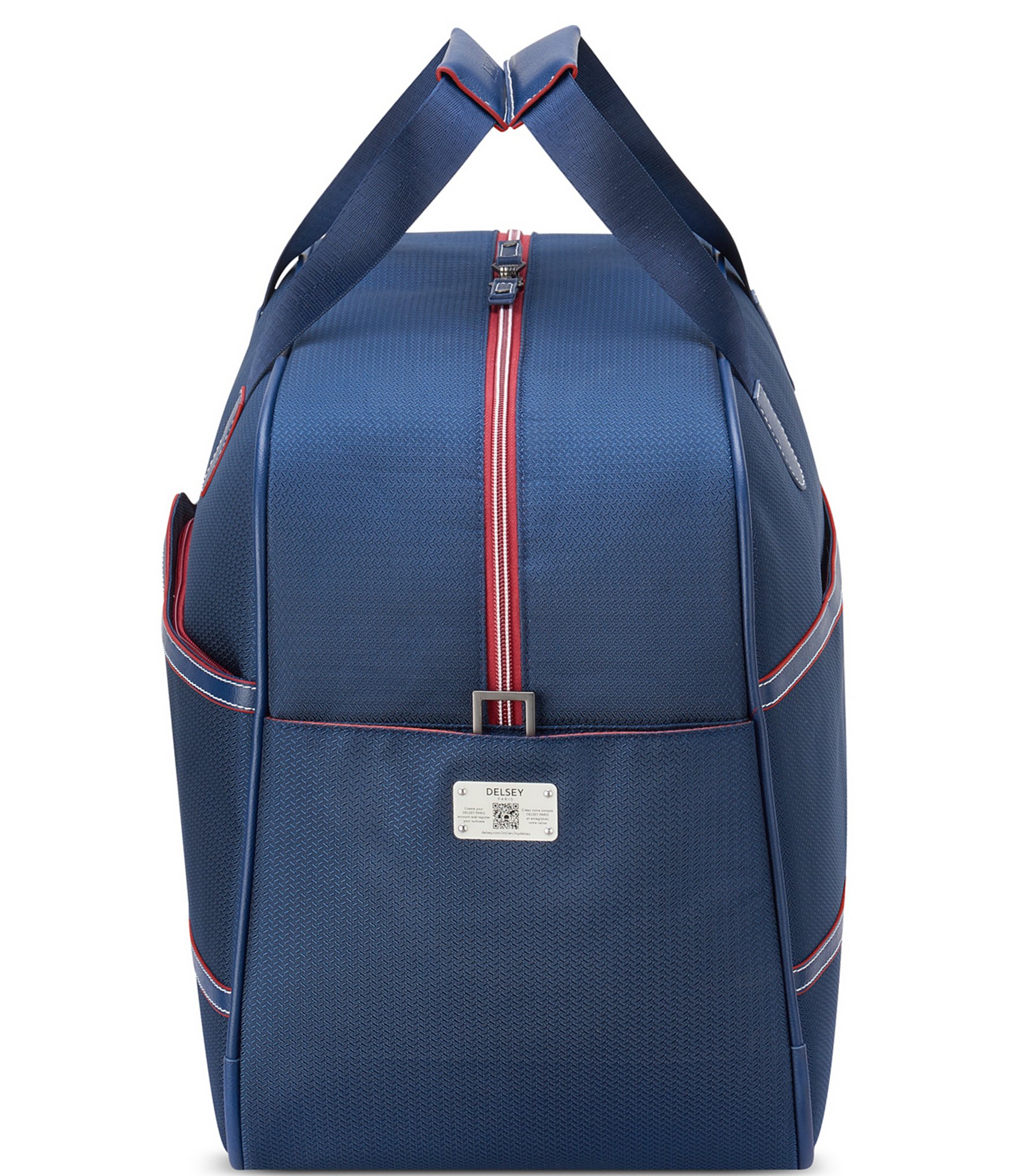 Delsey Paris Chatelet Air 2.0 Navy Blue Weekender Duffle Bag