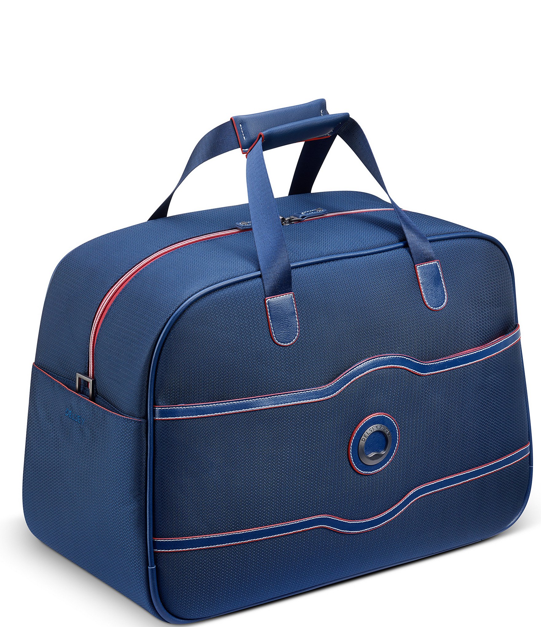 Delsey Paris Chatelet Air 2.0 Navy Blue Weekender Duffle Bag