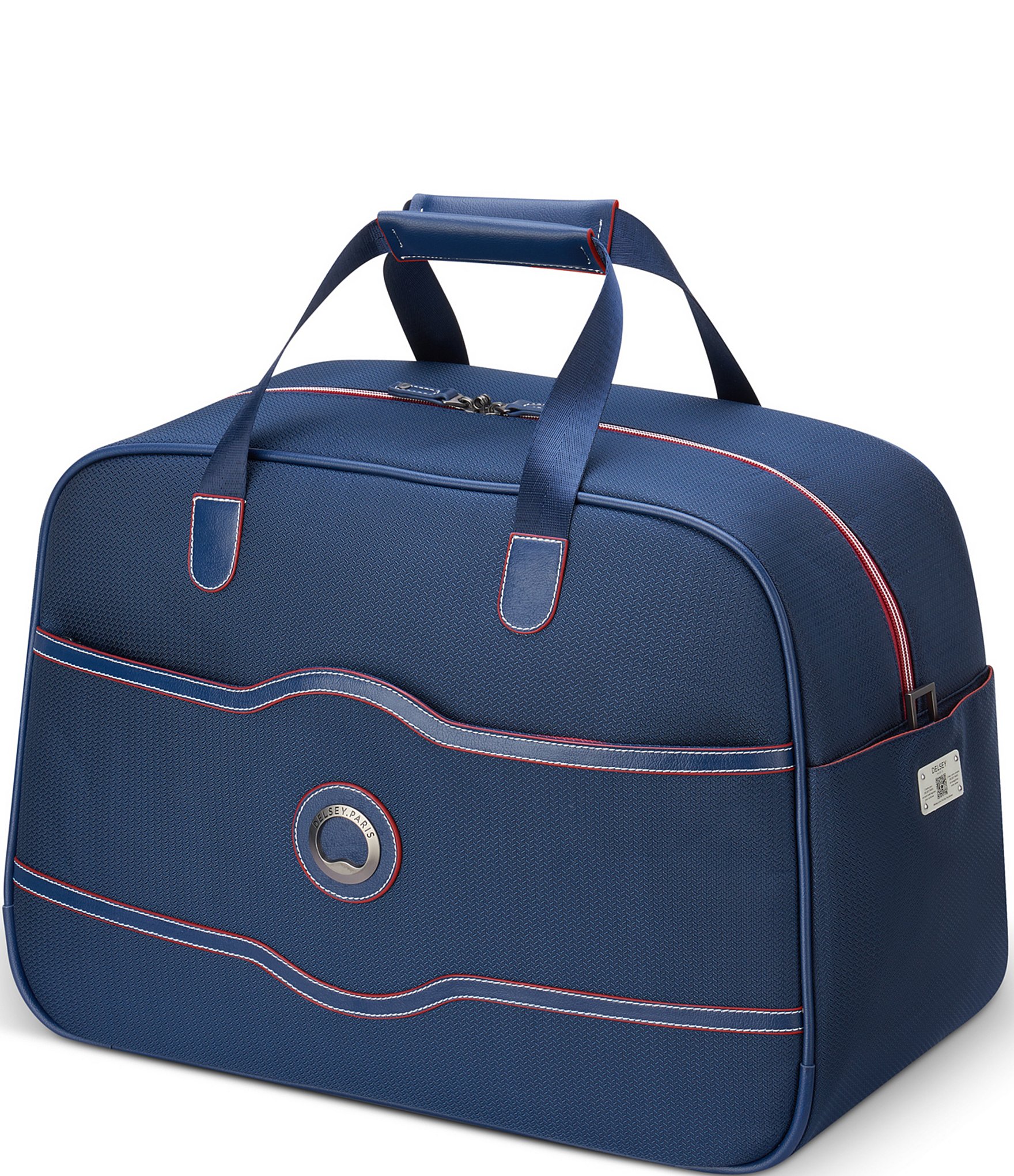 Delsey Paris Chatelet Air 2.0 Navy Blue Weekender Duffle Bag