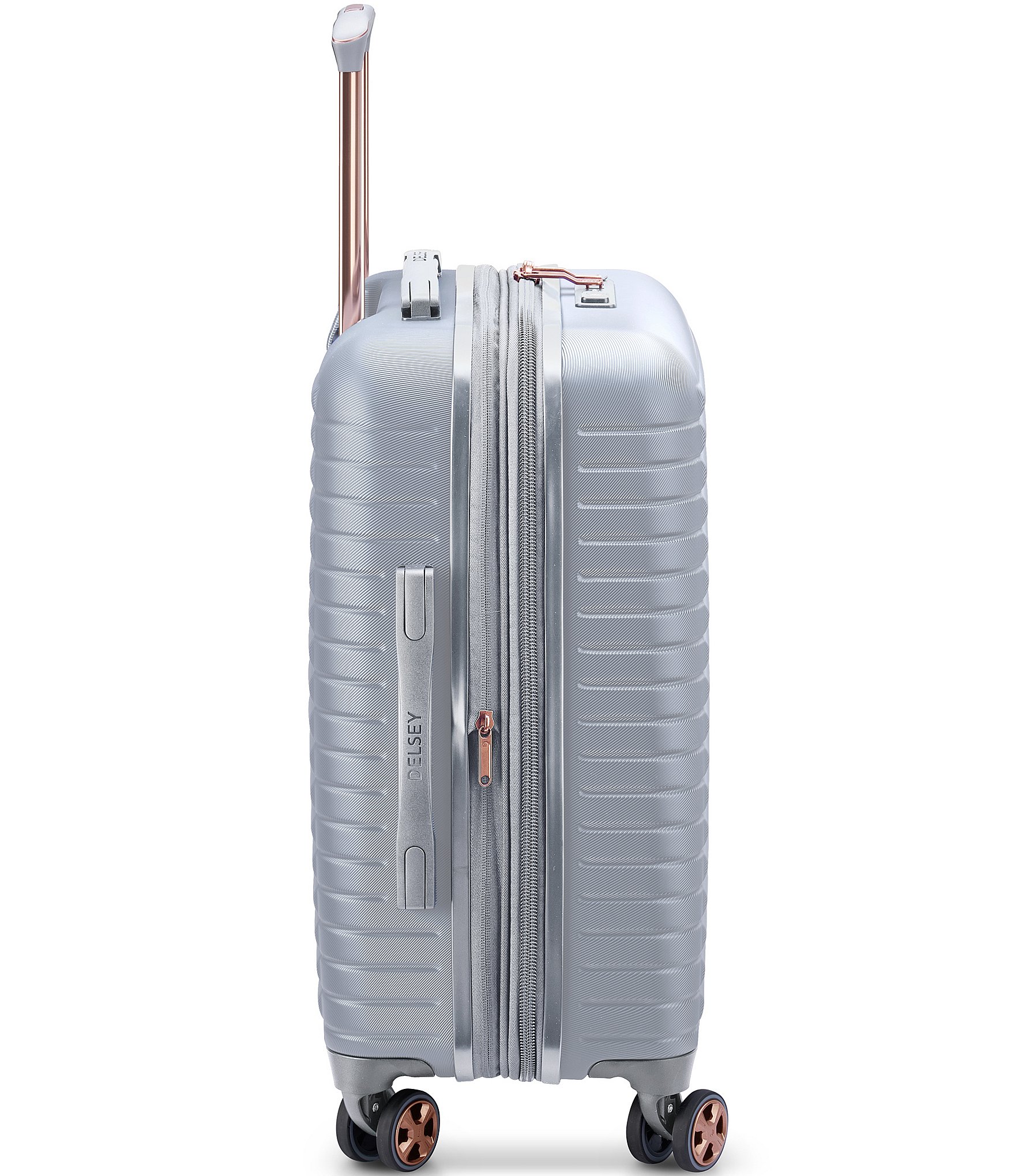 Delsey Paris Cruise 3.0 Expandable 23#double; Carry-On Spinner Suitcase