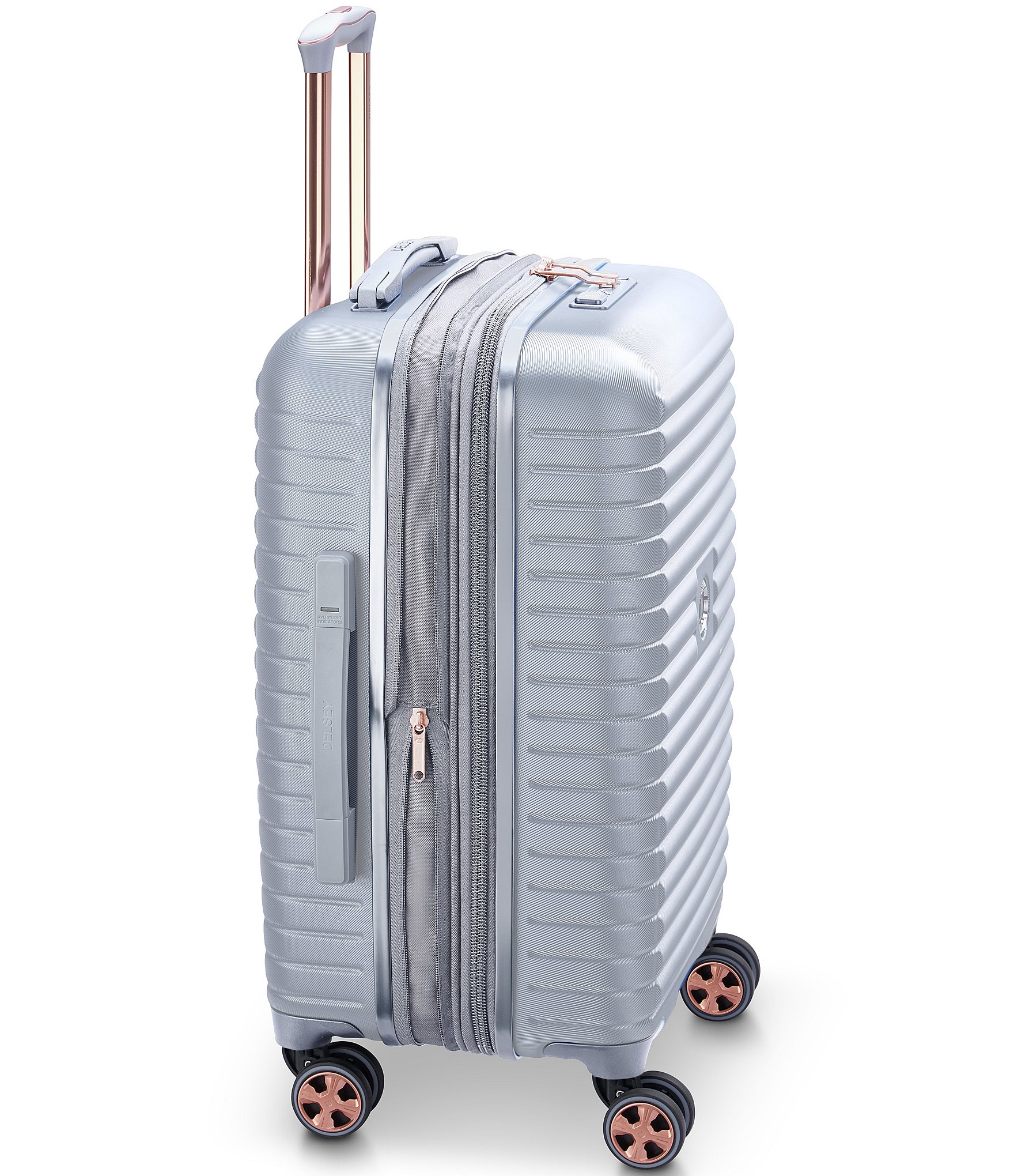 Delsey Paris Cruise 3.0 Expandable 23#double; Carry-On Spinner Suitcase