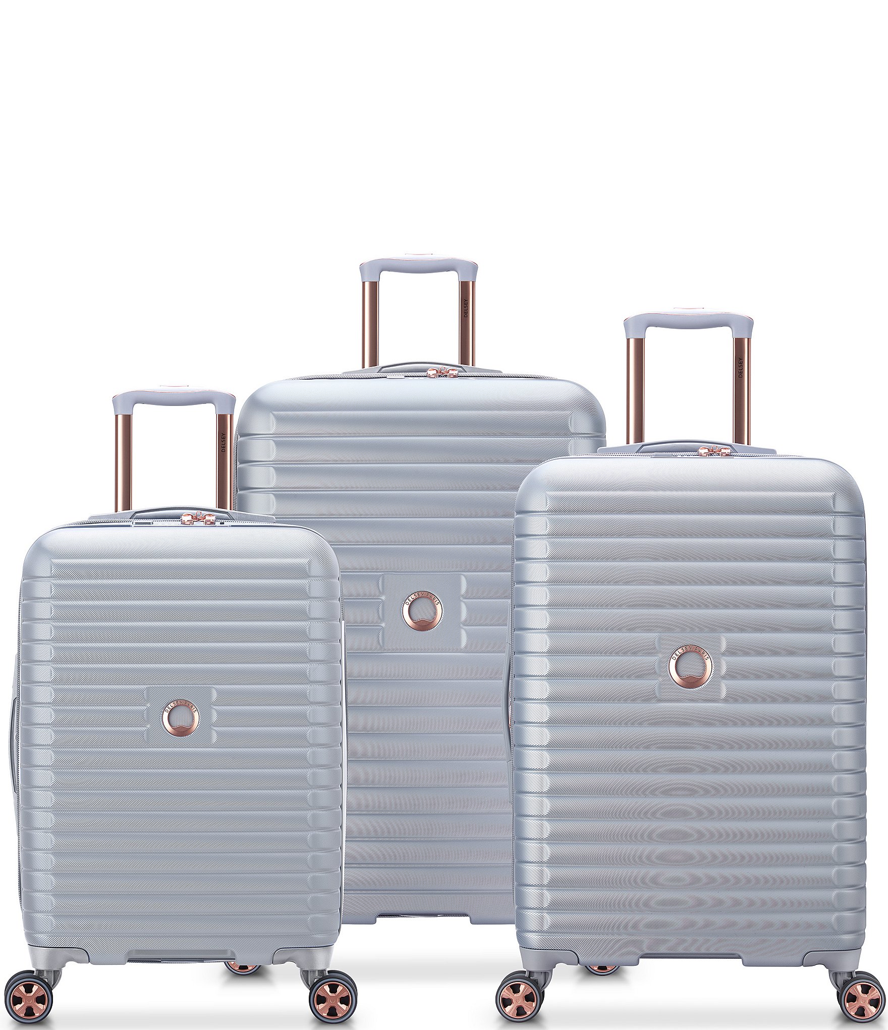 Delsey Paris Cruise 3.0 Expandable 23#double; Carry-On Spinner Suitcase