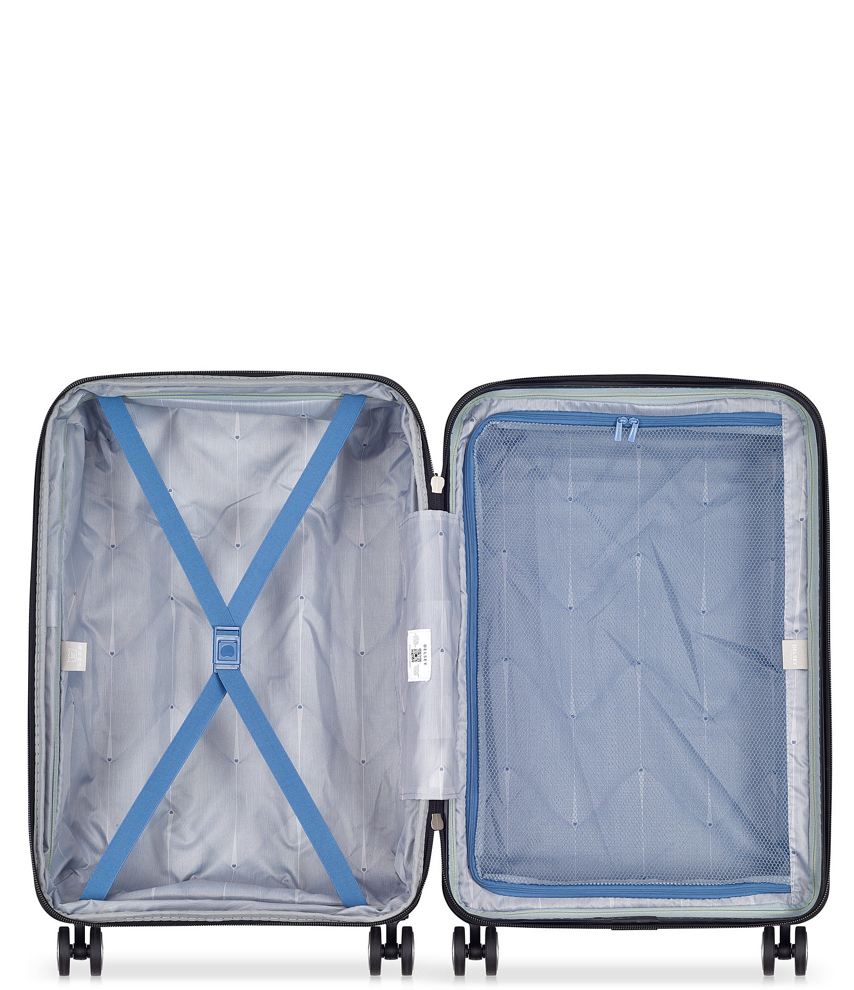 Delsey Paris Cruise 3.0 24#double; Expandable Upright Spinner Suitcase