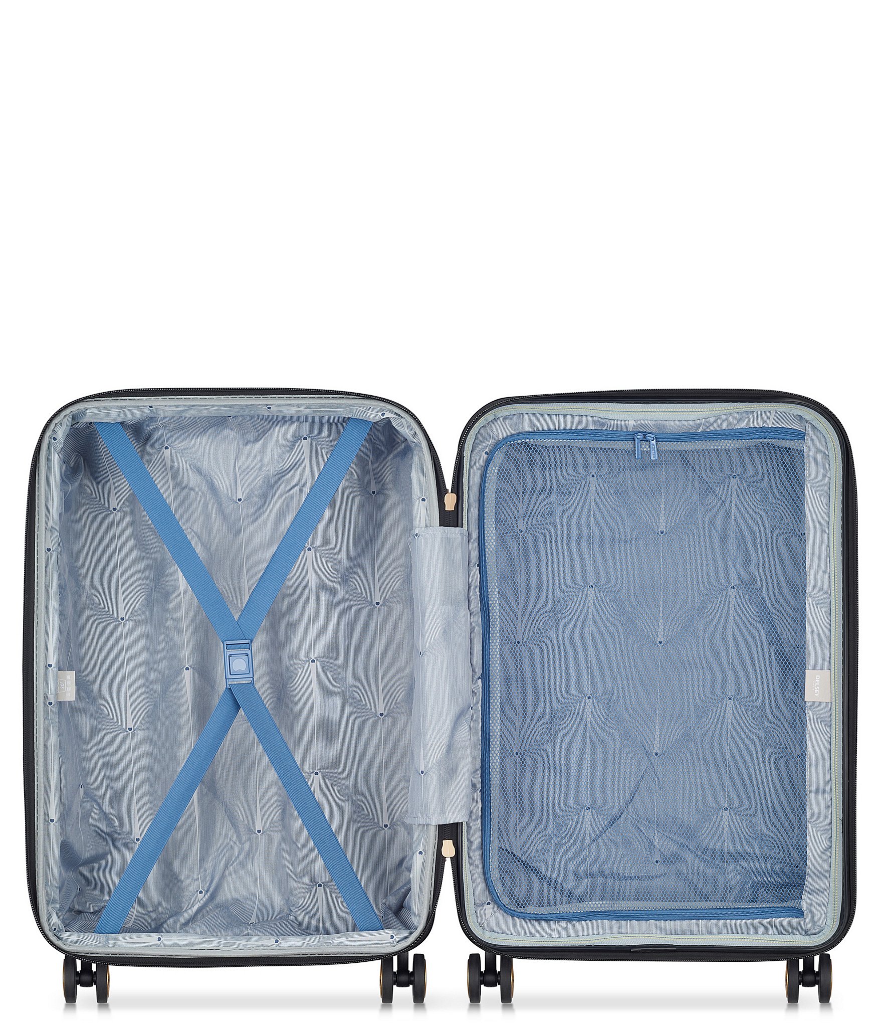 Delsey Paris Cruise 3.0 24#double; Expandable Upright Spinner Suitcase