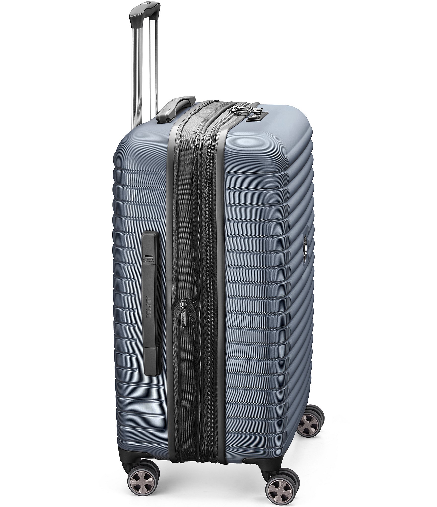 Delsey Paris Cruise 3.0 24#double; Expandable Upright Spinner Suitcase