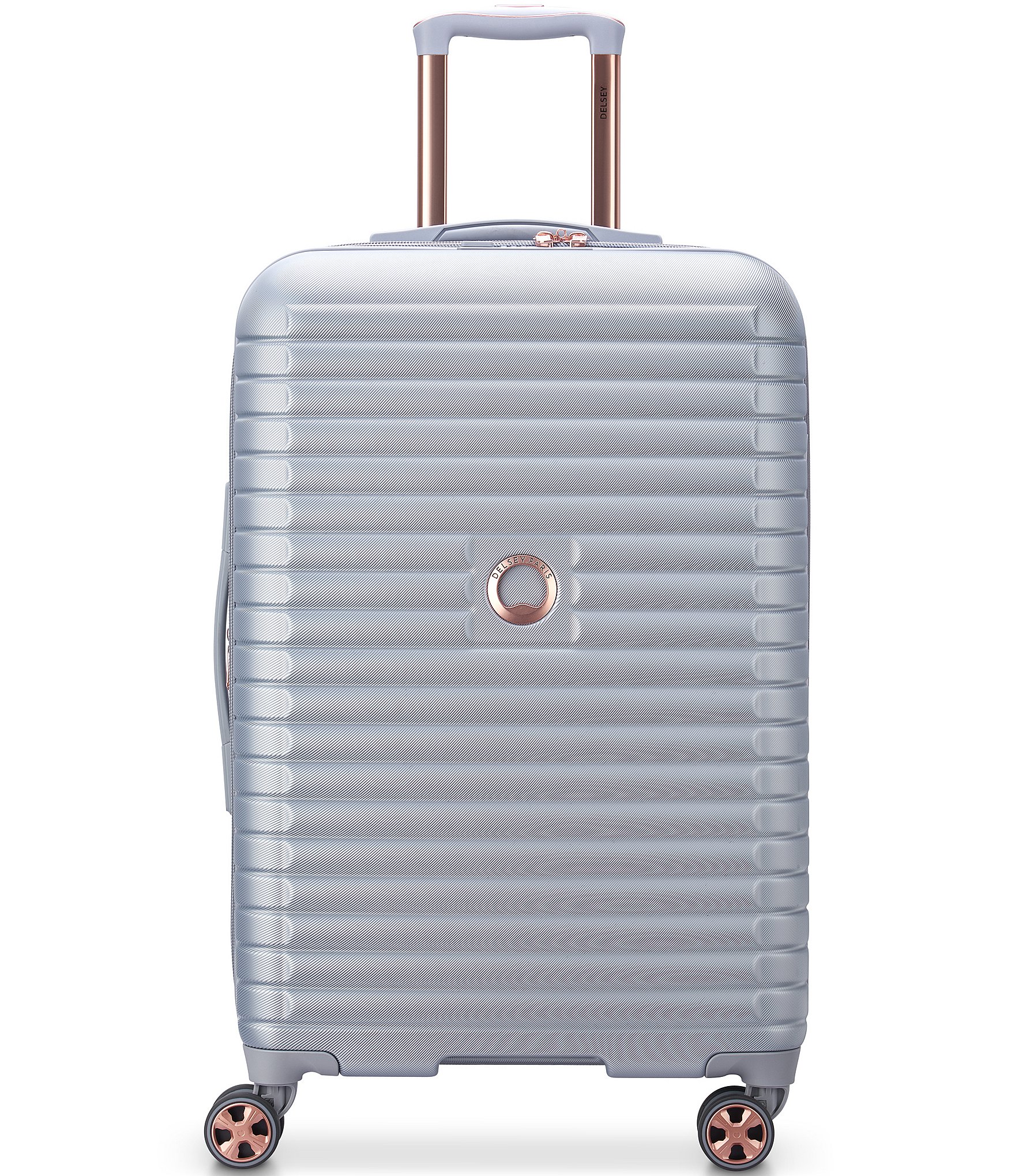 Delsey Paris Cruise 3.0 24#double; Expandable Upright Spinner Suitcase