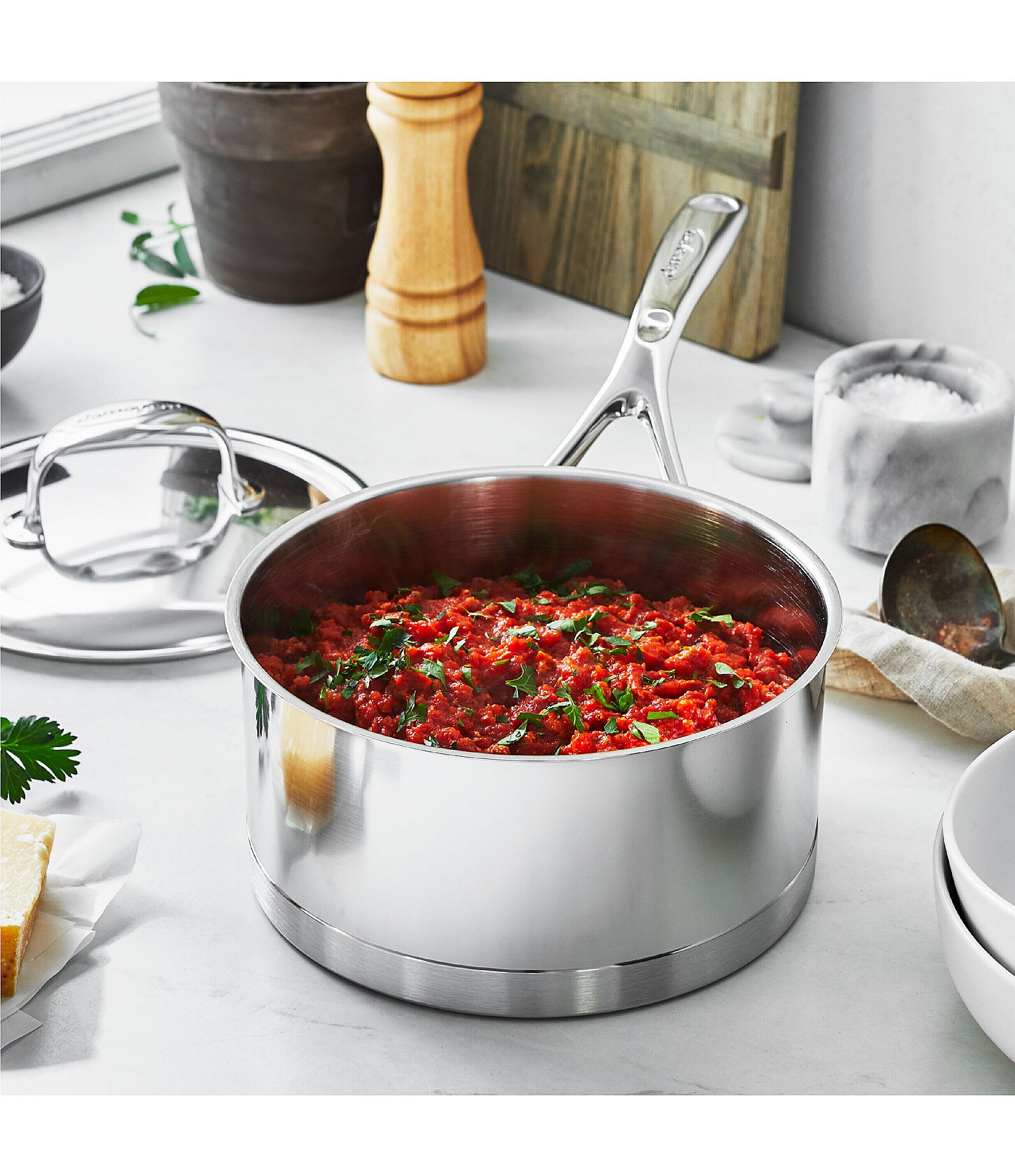 Demeyere Atlantis 7 Collection Stainless-Steel 10-Piece Cookware Set