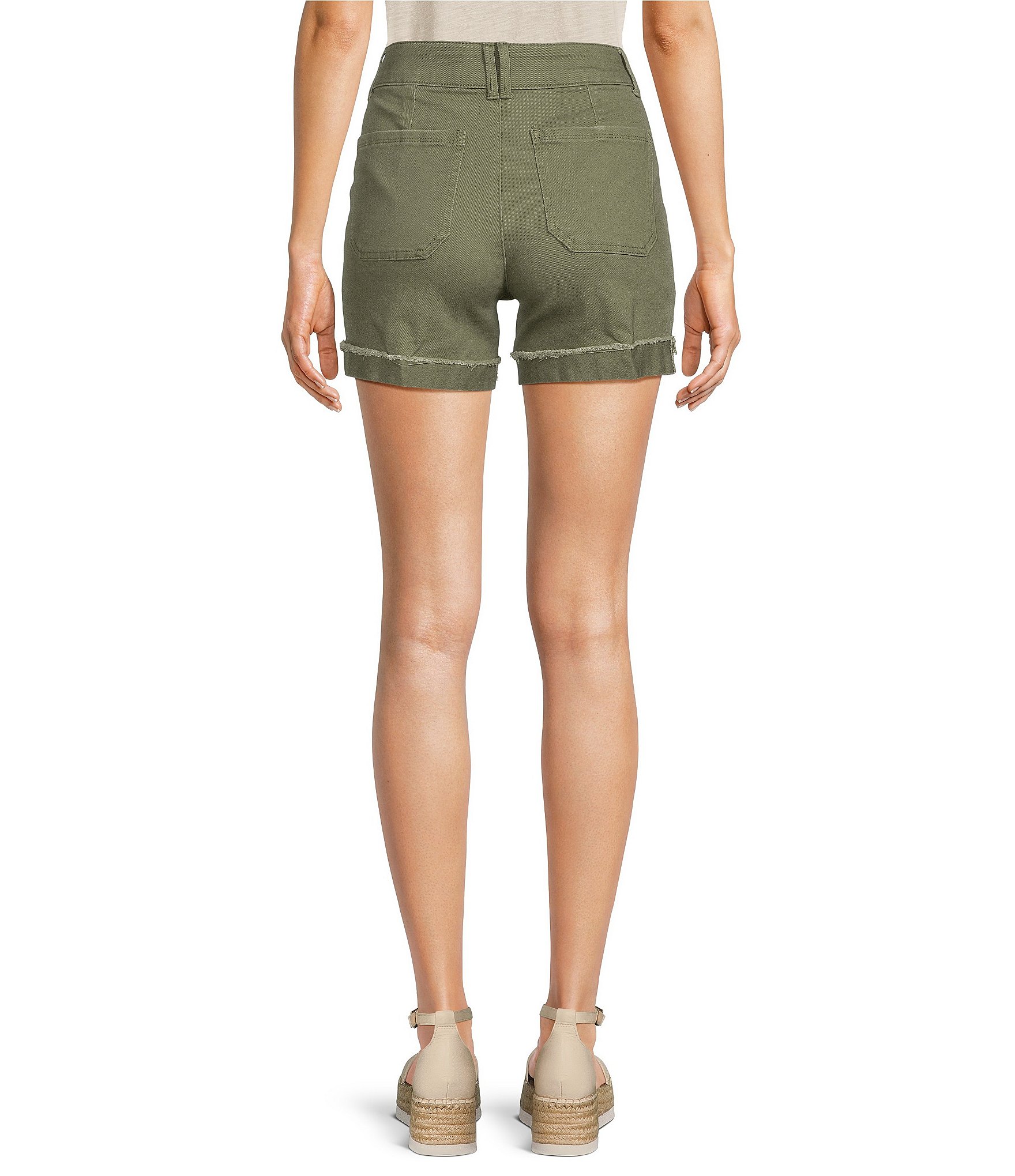 Democracy #double;Ab#double;solution High Rise Rolled Cuff Shorts