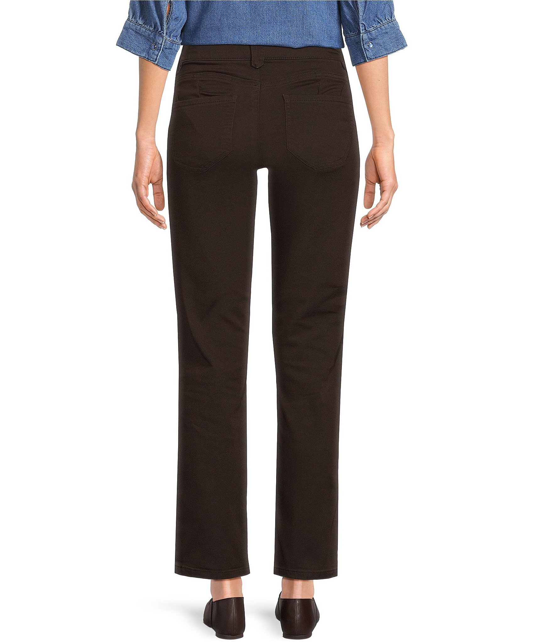 Democracy Petite Size #double;Ab#double;solution® 5-Pocket Straight Leg Pants