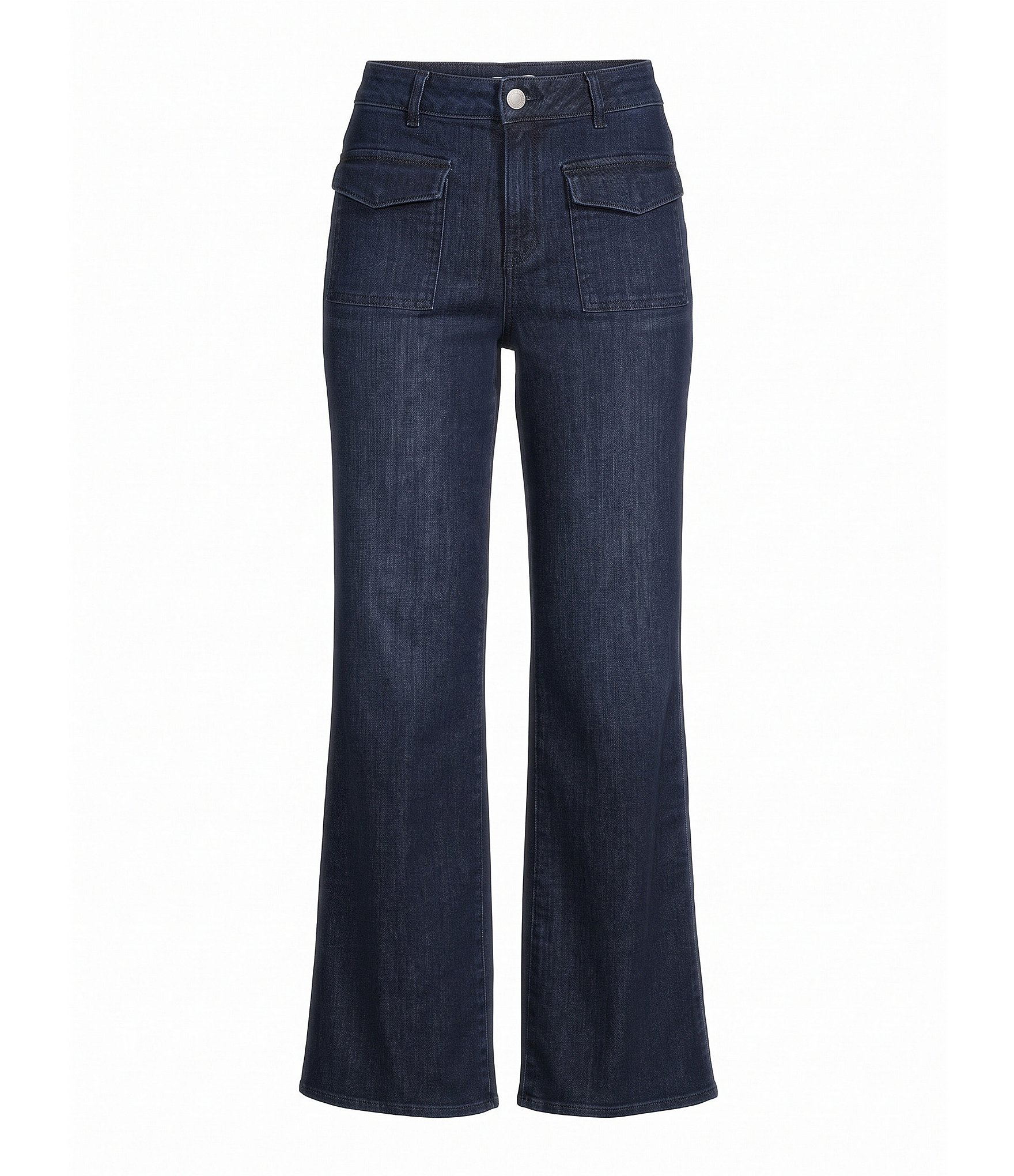 Democracy Petite Size #double;AB#double;Solution Skyrise Double Seam Detail Boot Cut Trousers