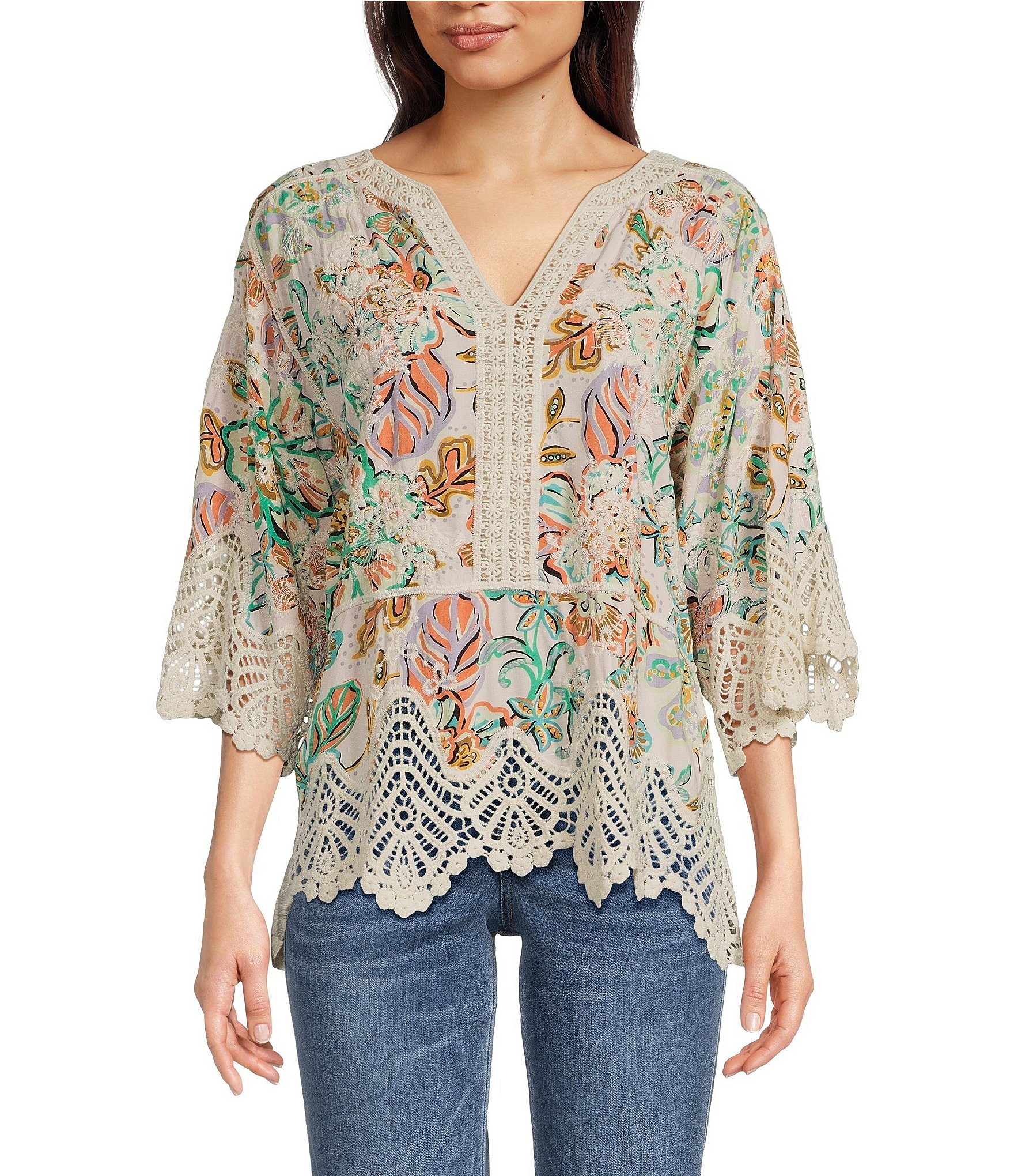 DO + BE Tweed Peplum top Navy at Amazon Women's Clothing store