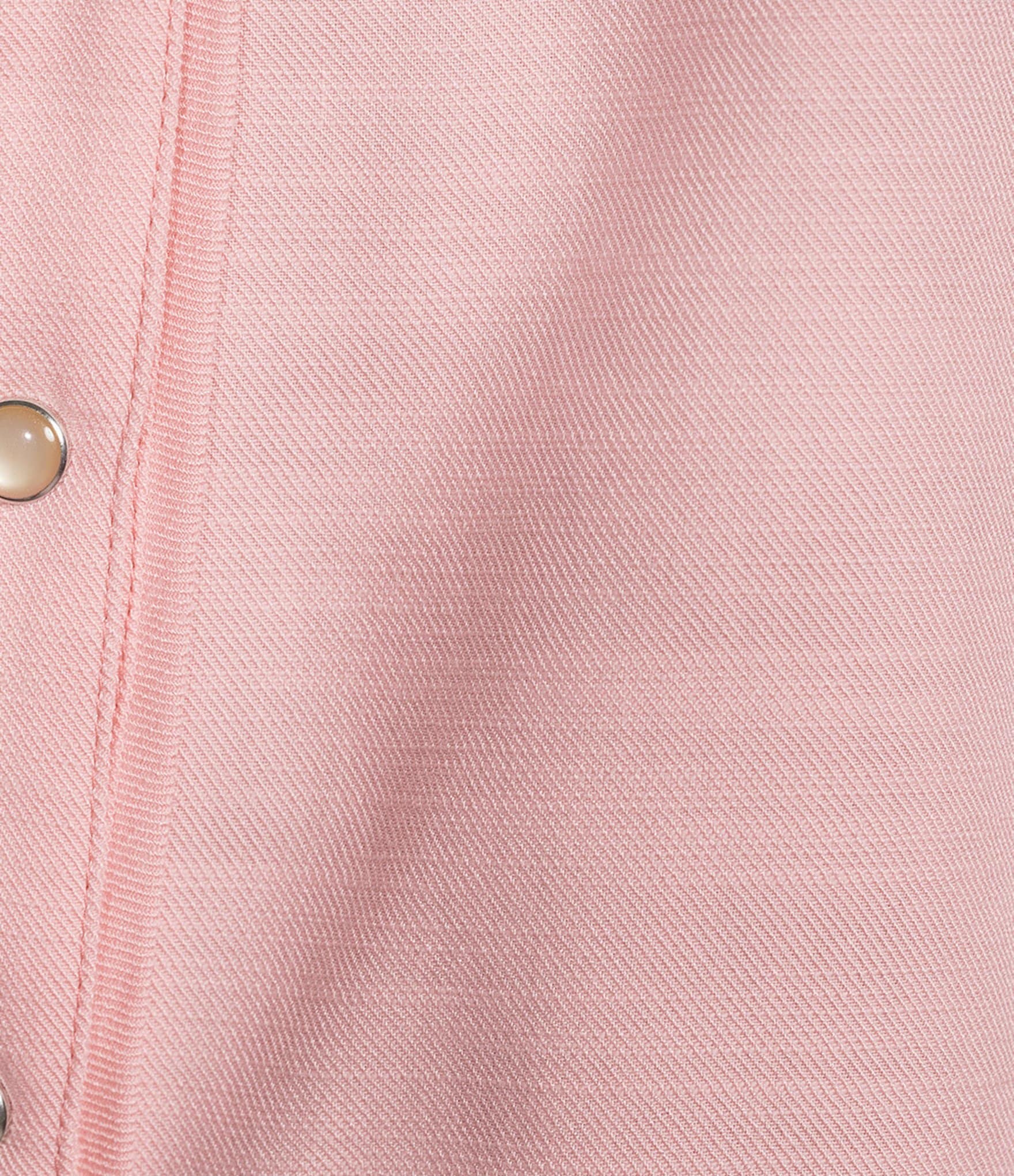 Democracy Woven Solid Point Collar 3/4 Sleeve Shirt