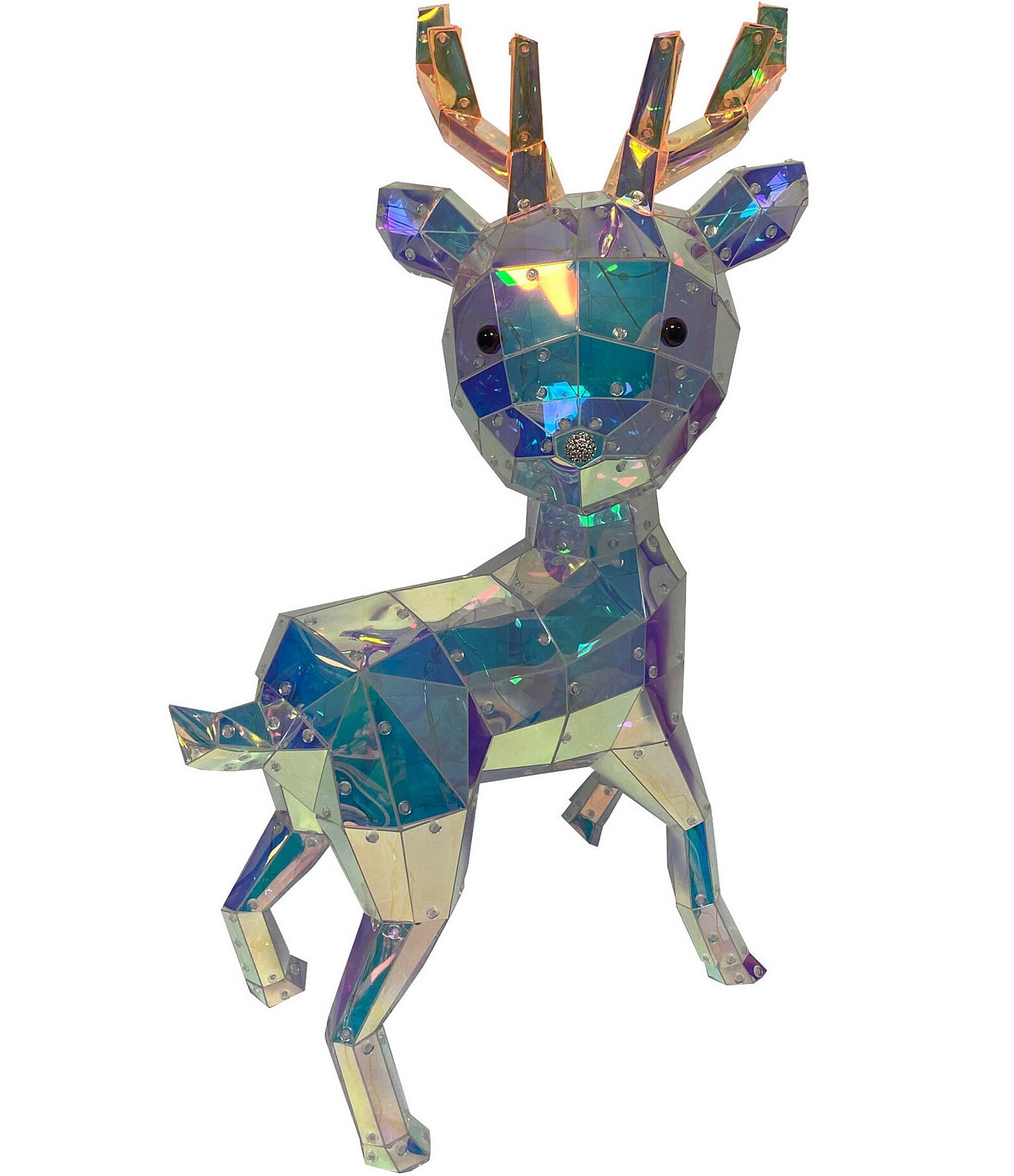 Department 56 Christmas Basics Prism Lit Small Deer Figurine | Dillard's