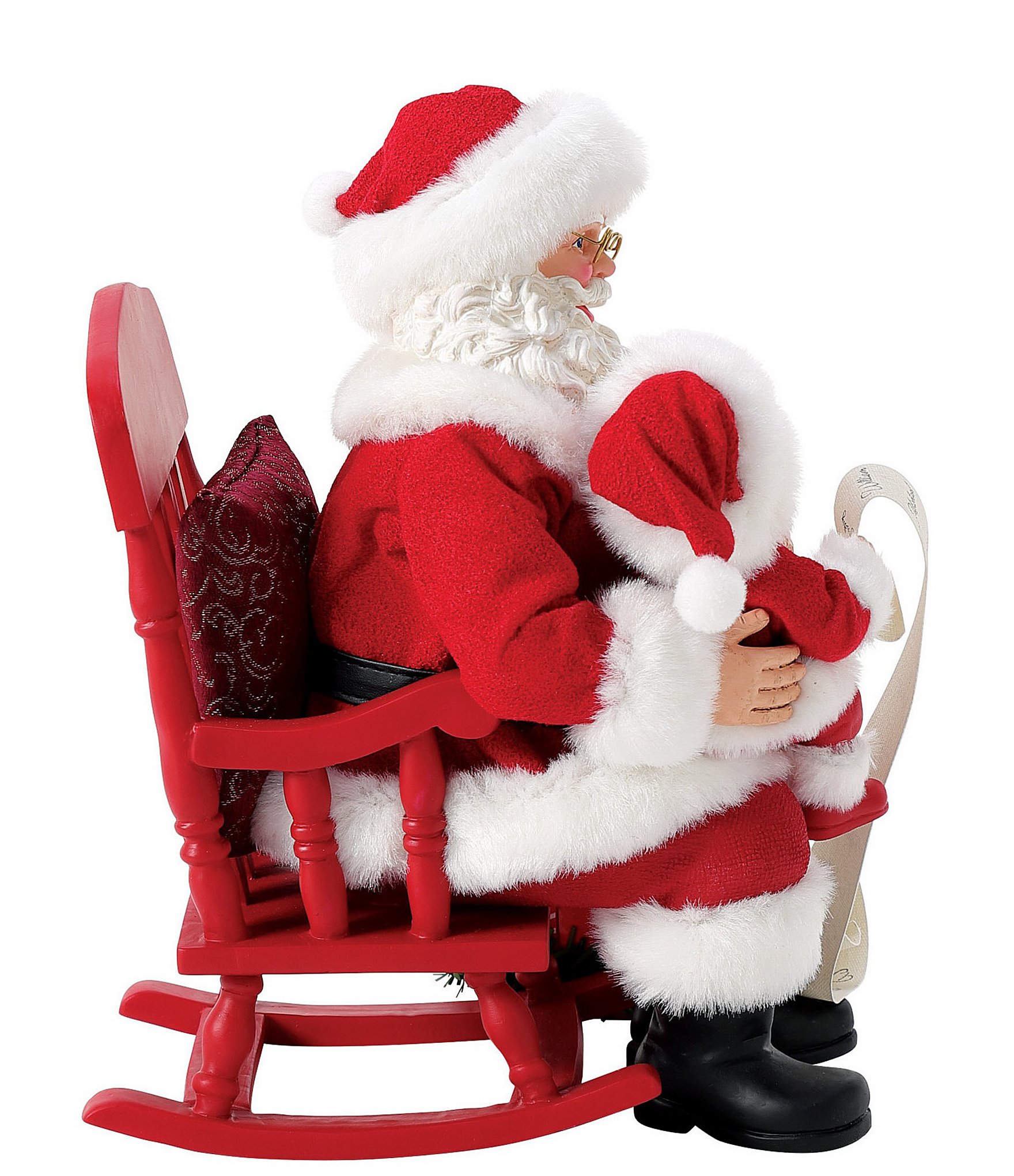 Department 56 Possible Dreams Christmas Traditions Collection And I Want... Santa Figurine