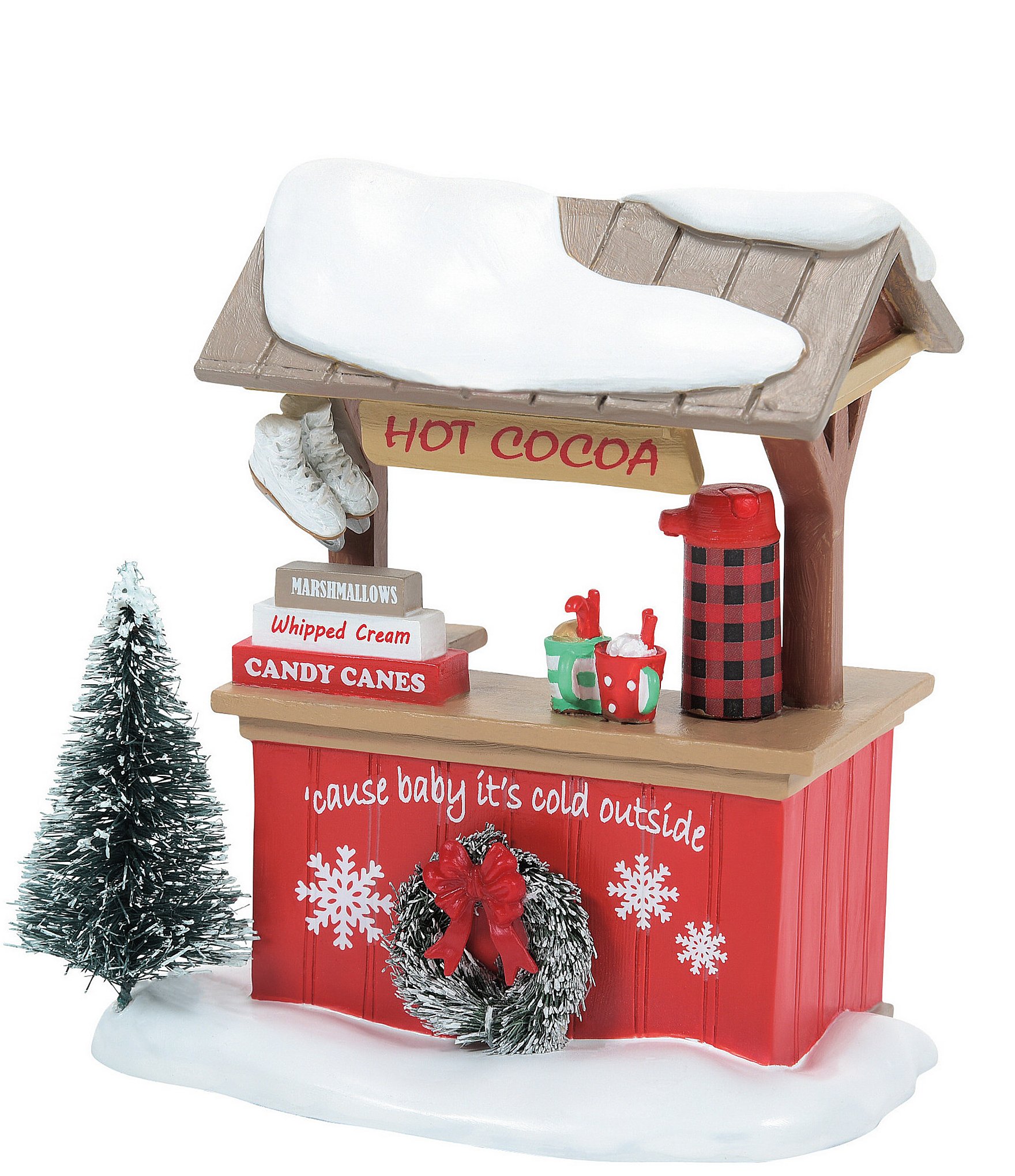 Hot Cocoa Stand Complete With Accessories and Decor 