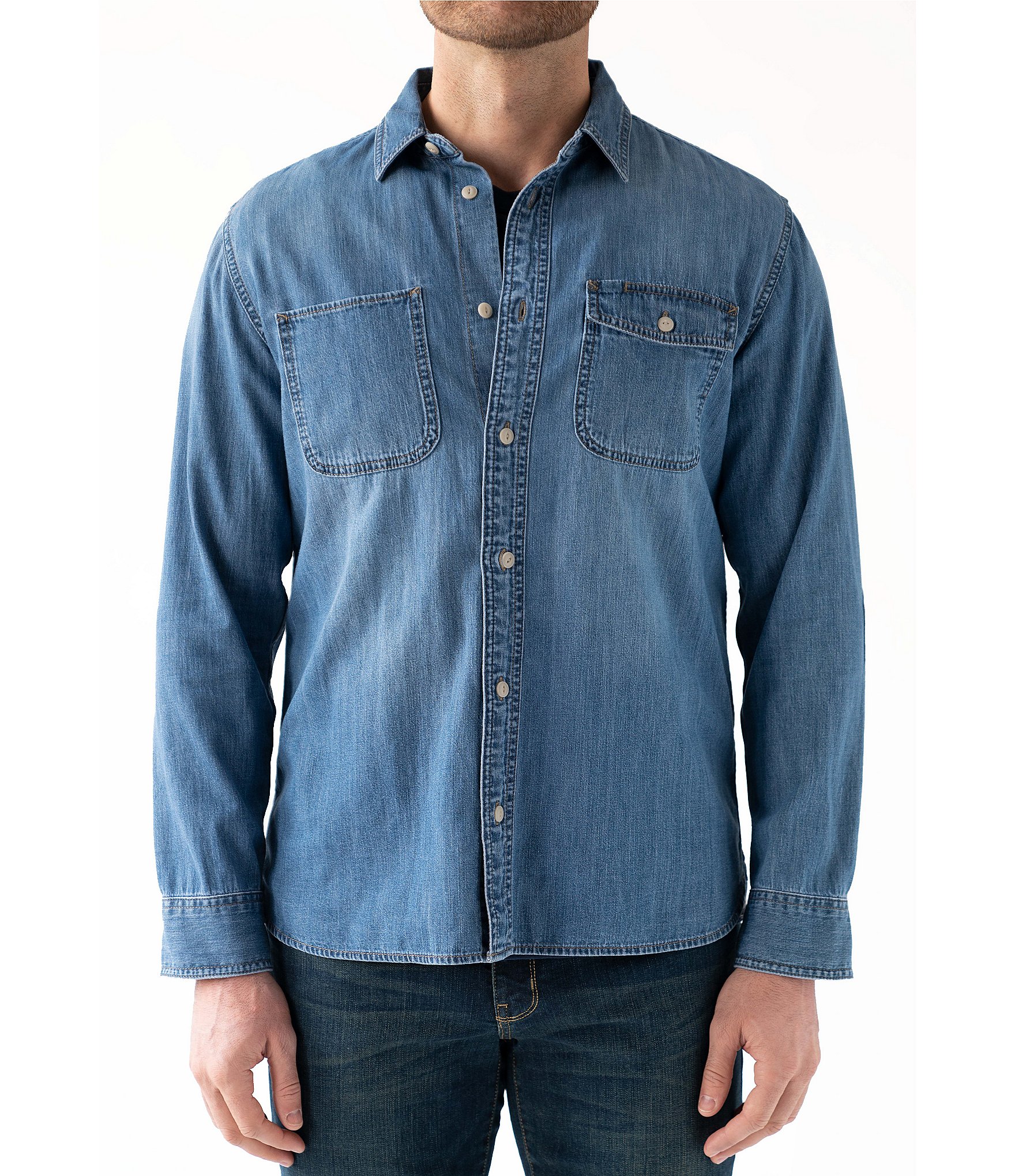 Devil-Dog Dungarees Crowders Denim Workwear Shirt | Dillard's