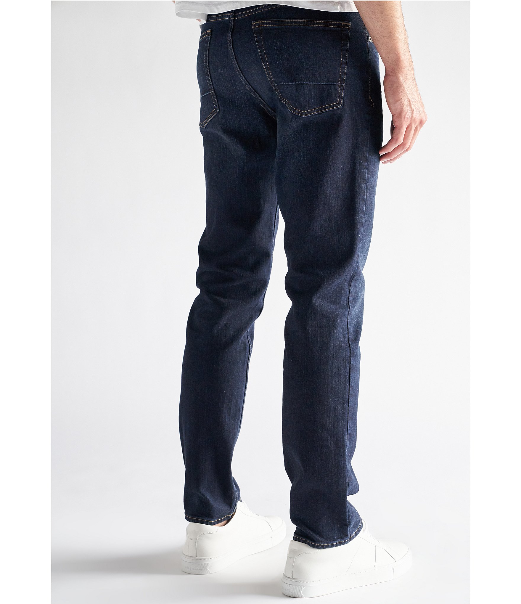 Devil-Dog Dungarees Lincoln Wash Performance Slim-Straight Fit Denim Jeans