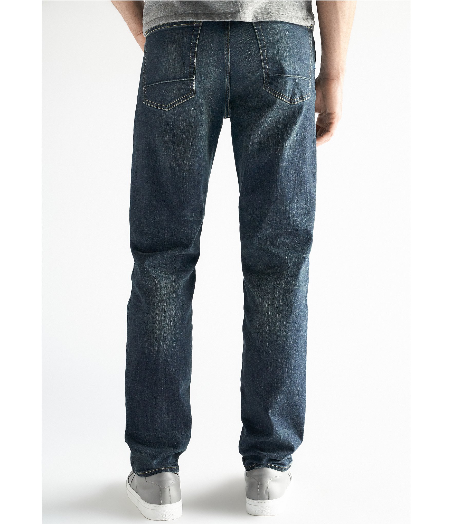 Devil-Dog Dungarees Moore Wash Performance Slim-Straight Fit Denim Jeans