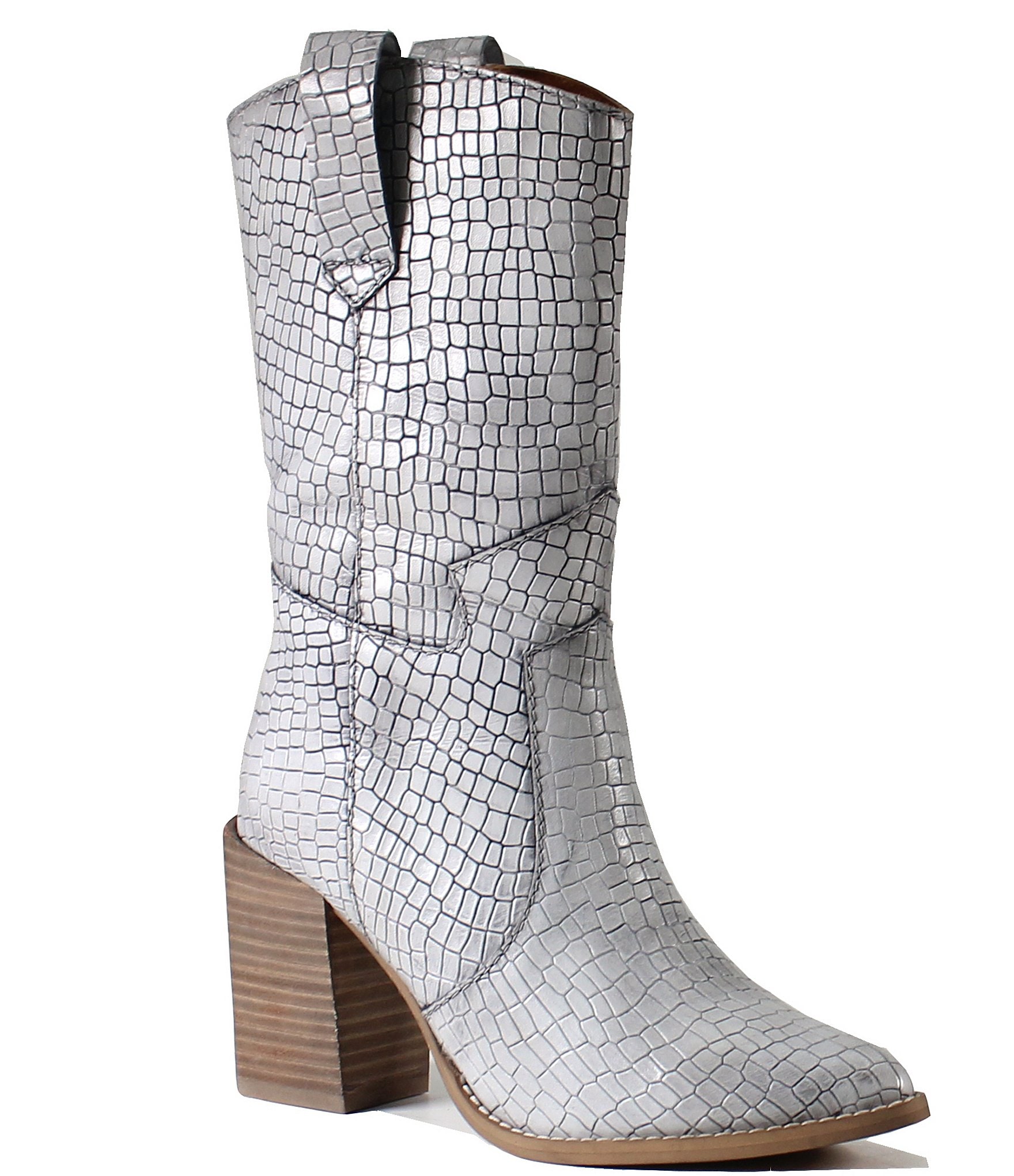 Diba true 2024 snakeskin booties