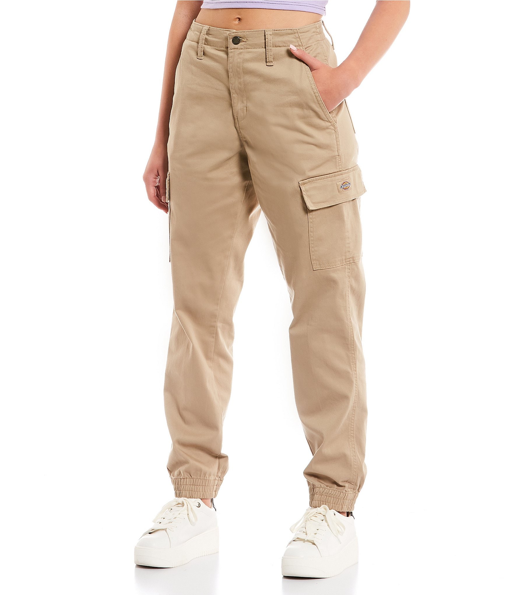DICKIES Junior's Cargo utility Jogger Pants size 11 NWT