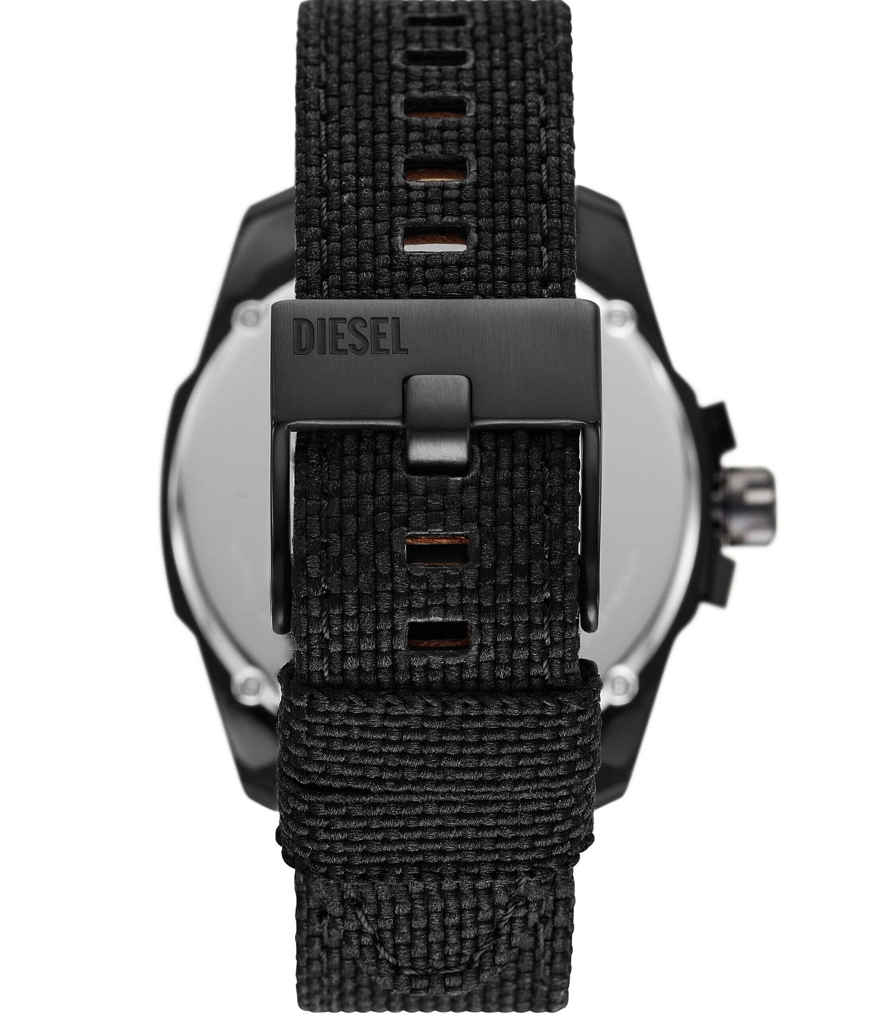 Diesel Men's Baby Chief Solar-Powered Three Hand Black rPET Strap Watch