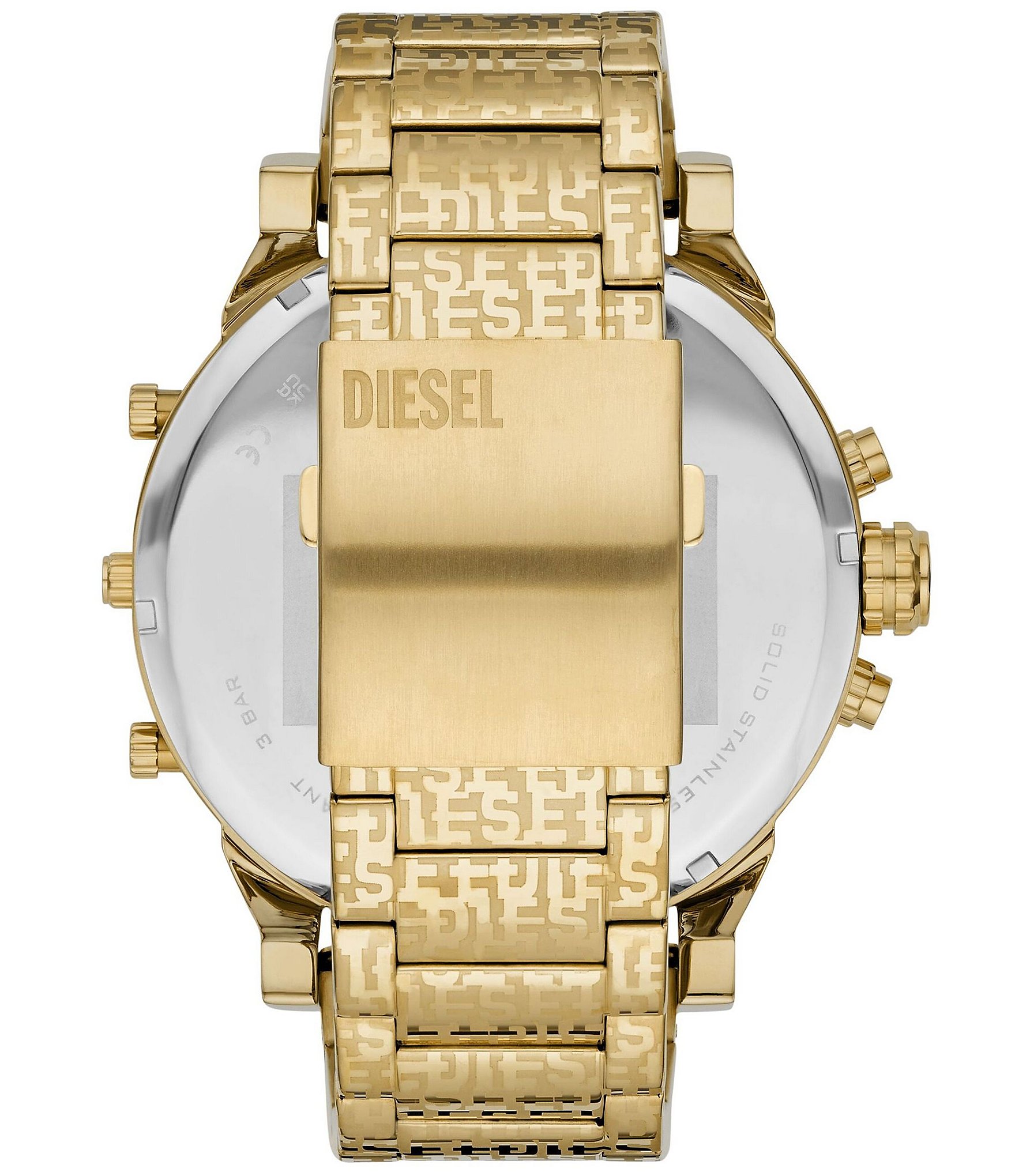 Diesel Men's Mr. Daddy 2.0 Chronograph Multifunction Gold-Tone Stainless Steel Watch