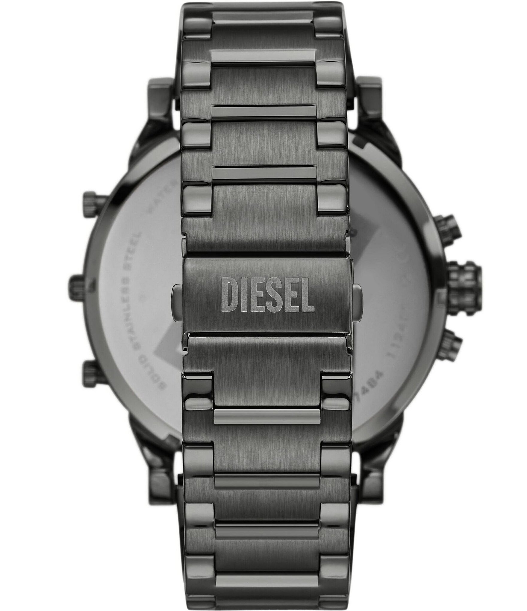 Diesel Men's Mr. Daddy Chronograph Gunmetal Stainless Steel Bracelet Watch