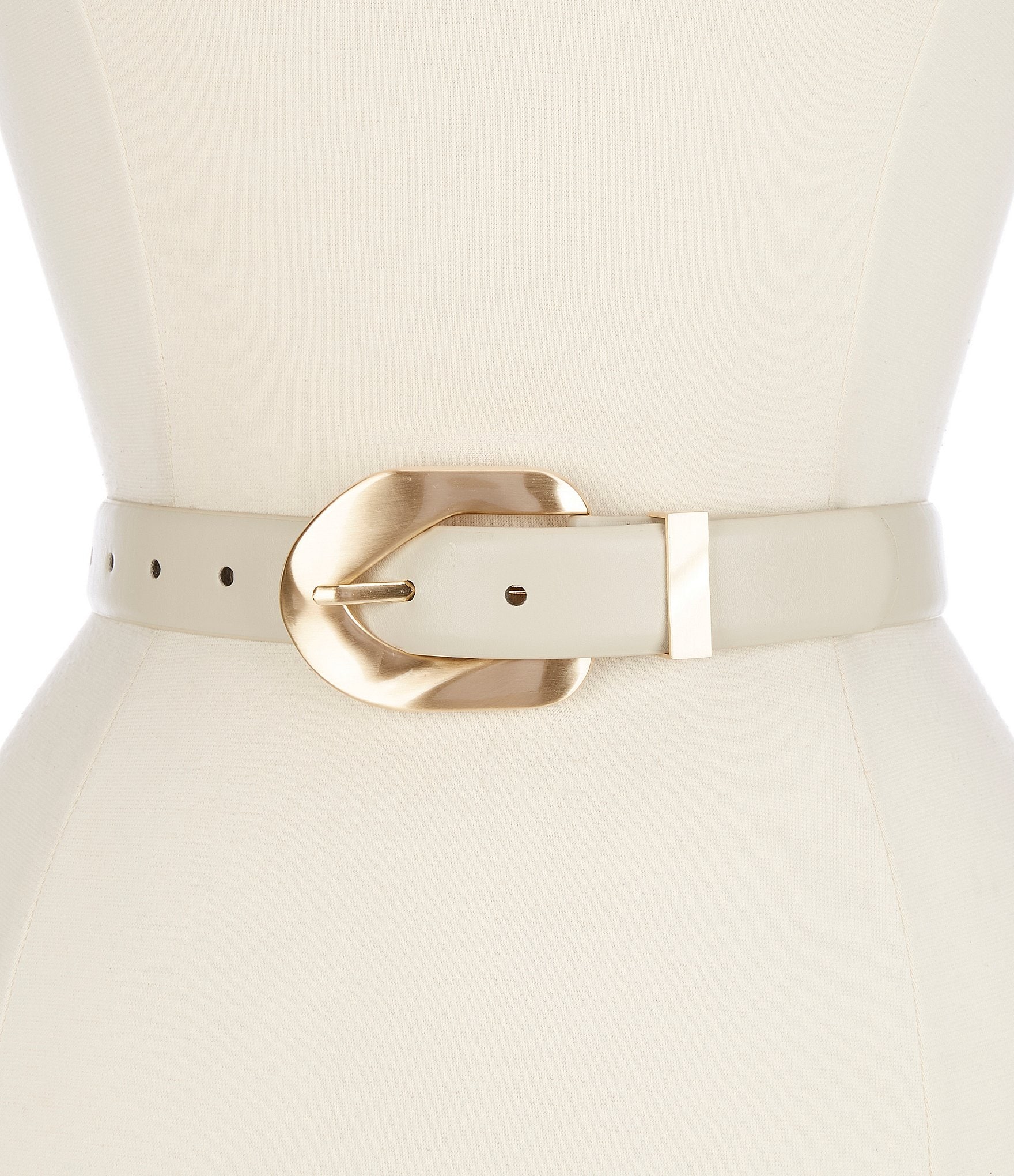 Dillard's 1.1#double; Novelty Set Faux Leather Belt