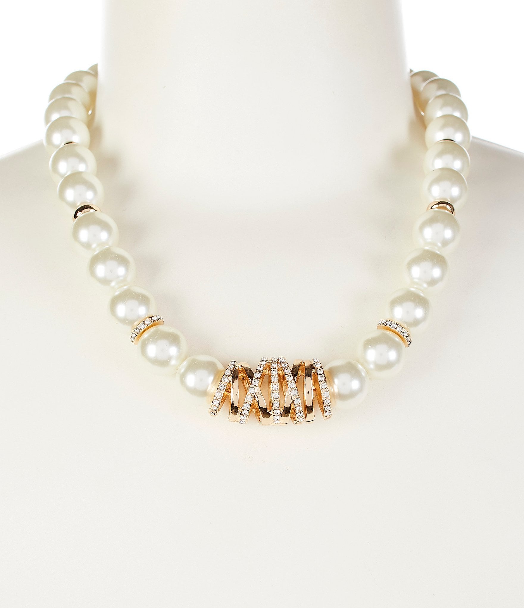 Dillards pearl clearance necklace