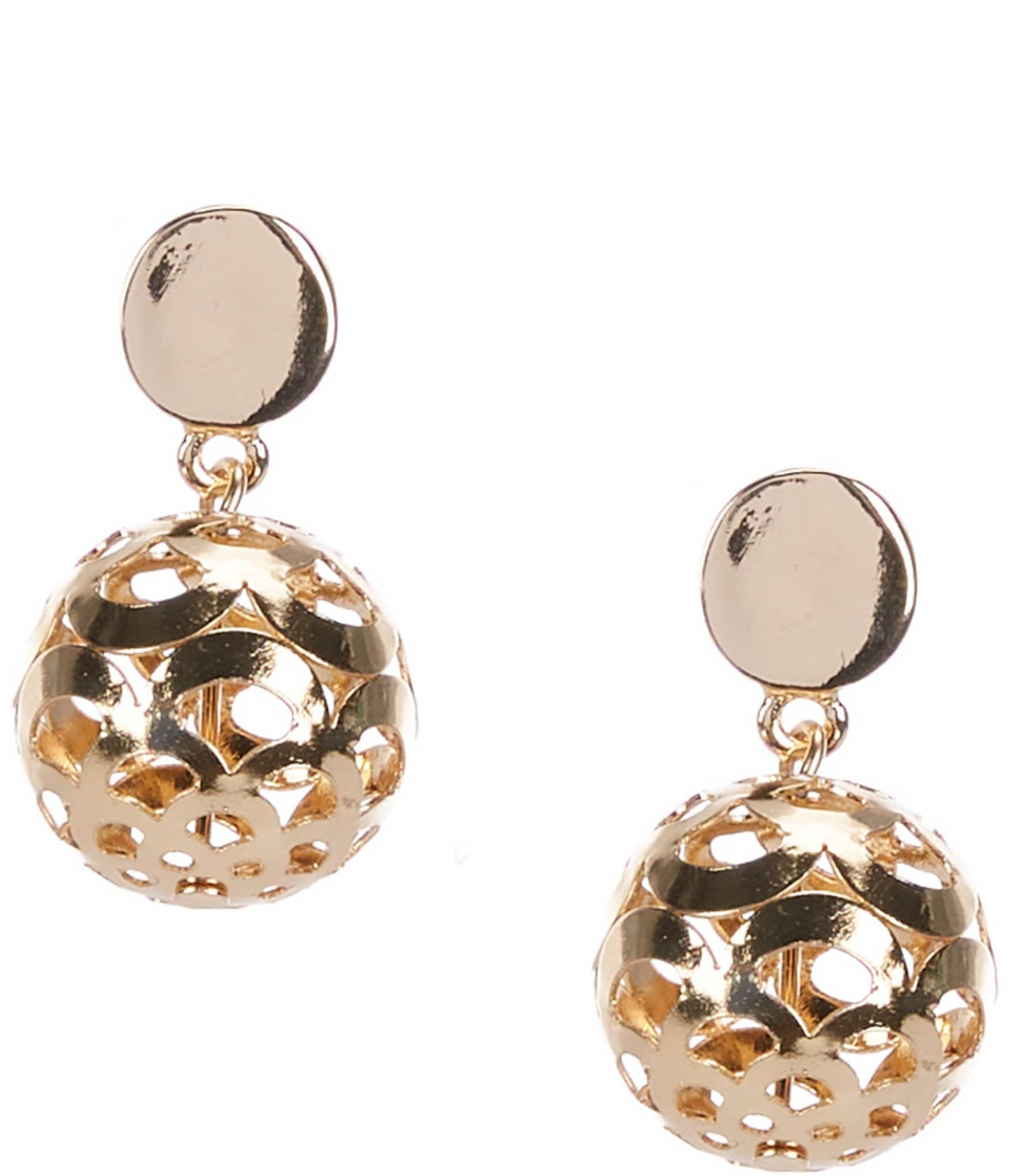 Dillard's Filigree Bead Drop Earrings