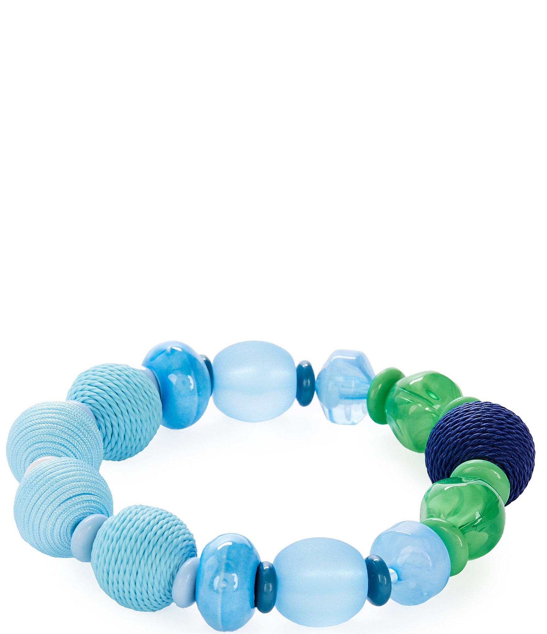 Dillard's Laguna Beaded Resort Stretch Bracelet
