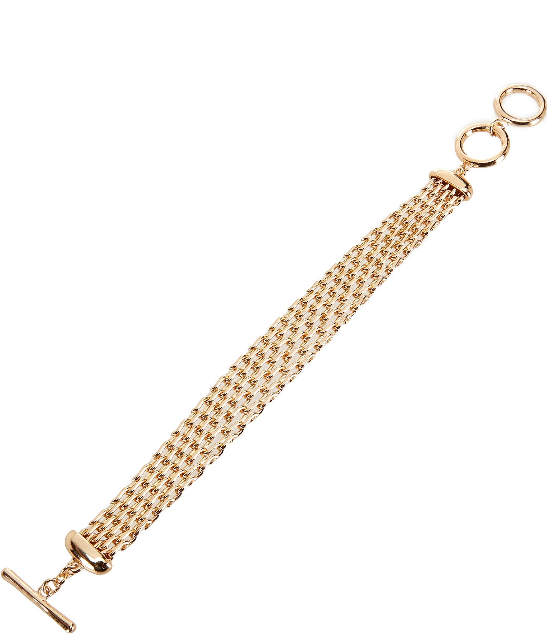 Dillard's Mesh Chain Line Bracelet